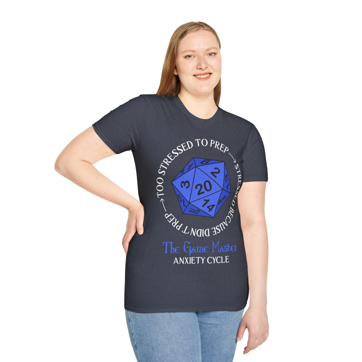 The GM Anxiety Cycle - Softstyle T-Shirt for Men and Women