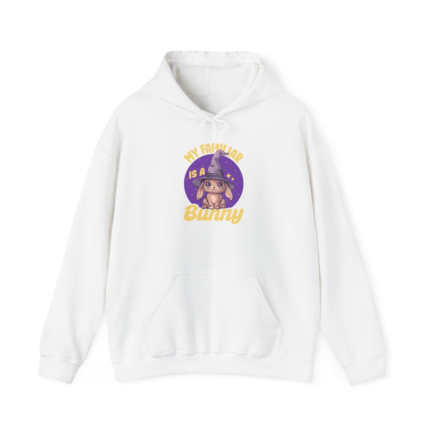 My Familiar is a Bunny - Heavy Blend™ Hoodie for Men and Women