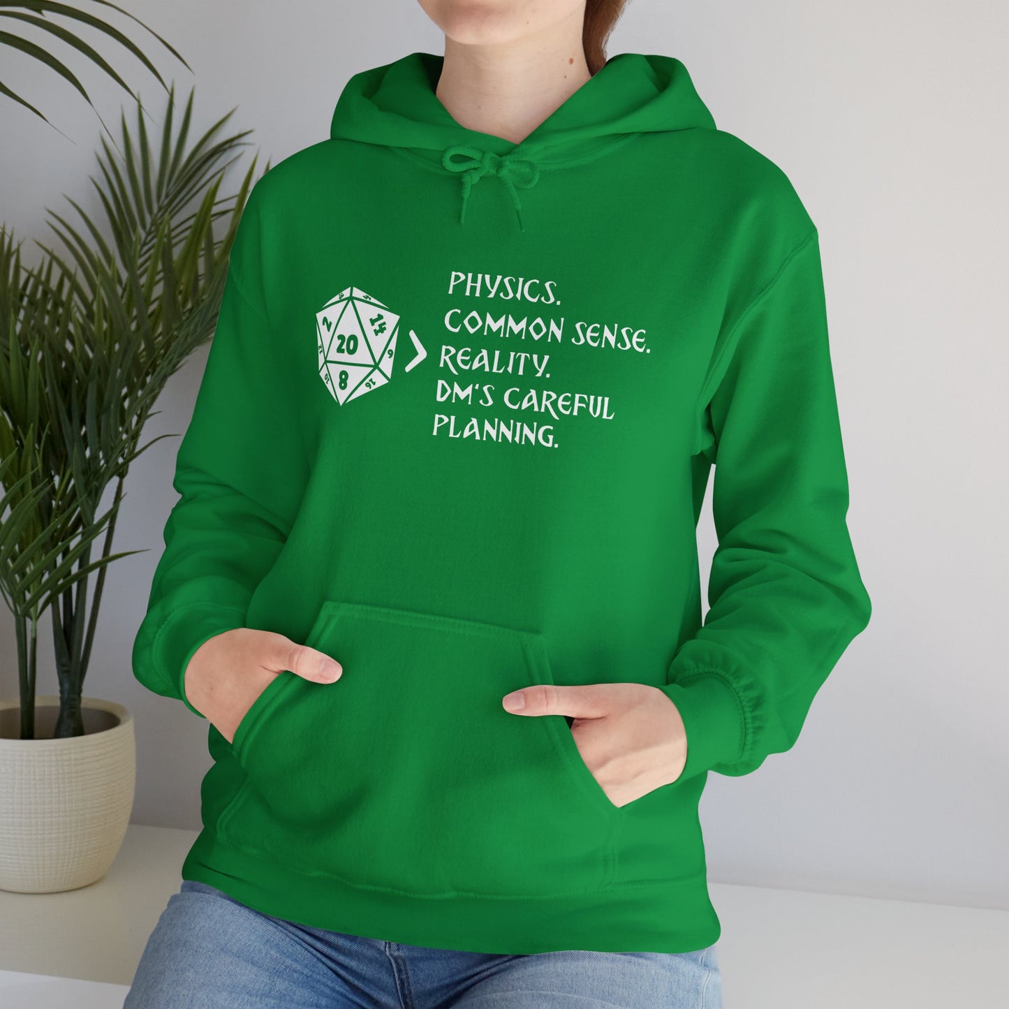 Natural 20 is Greater Than - Heavy Blend™ Hoodie for Men and Women