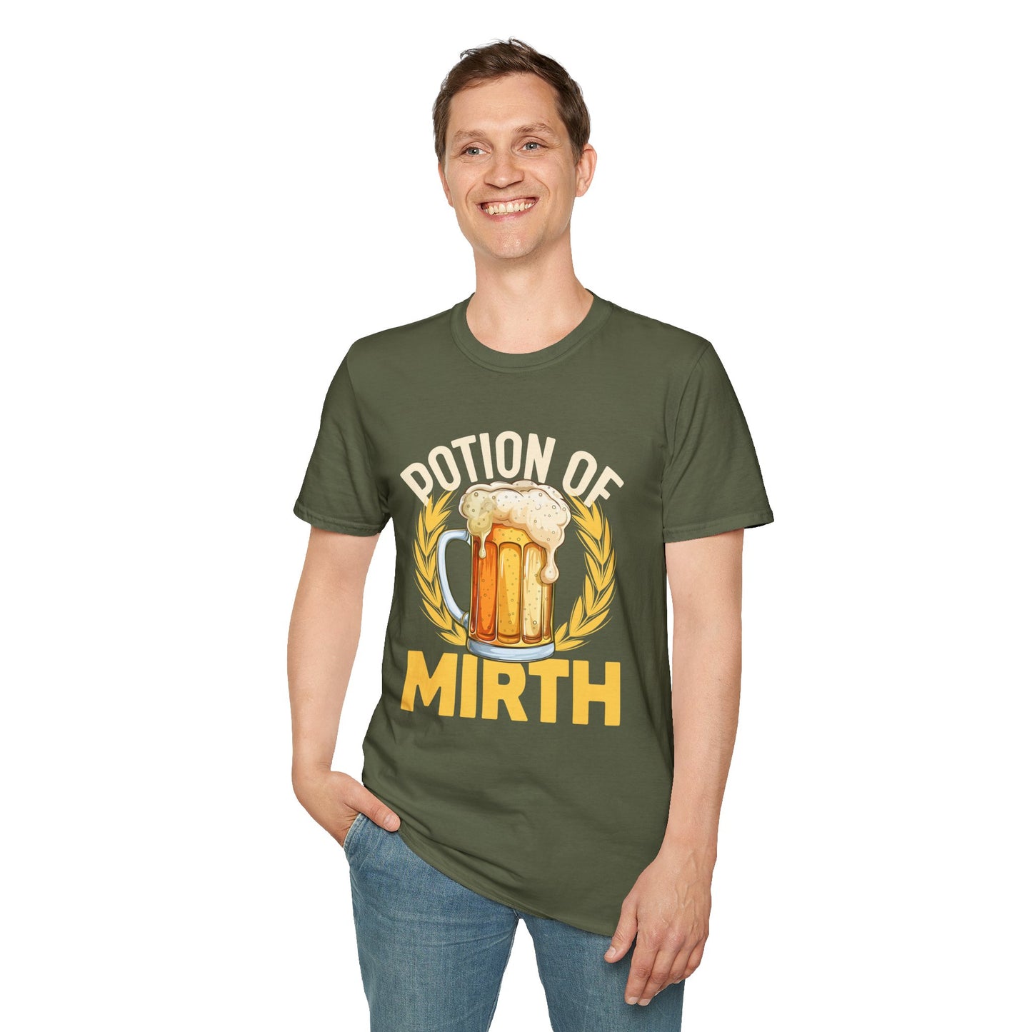 Potion of Mirth - Softstyle T-Shirt for Men or Women