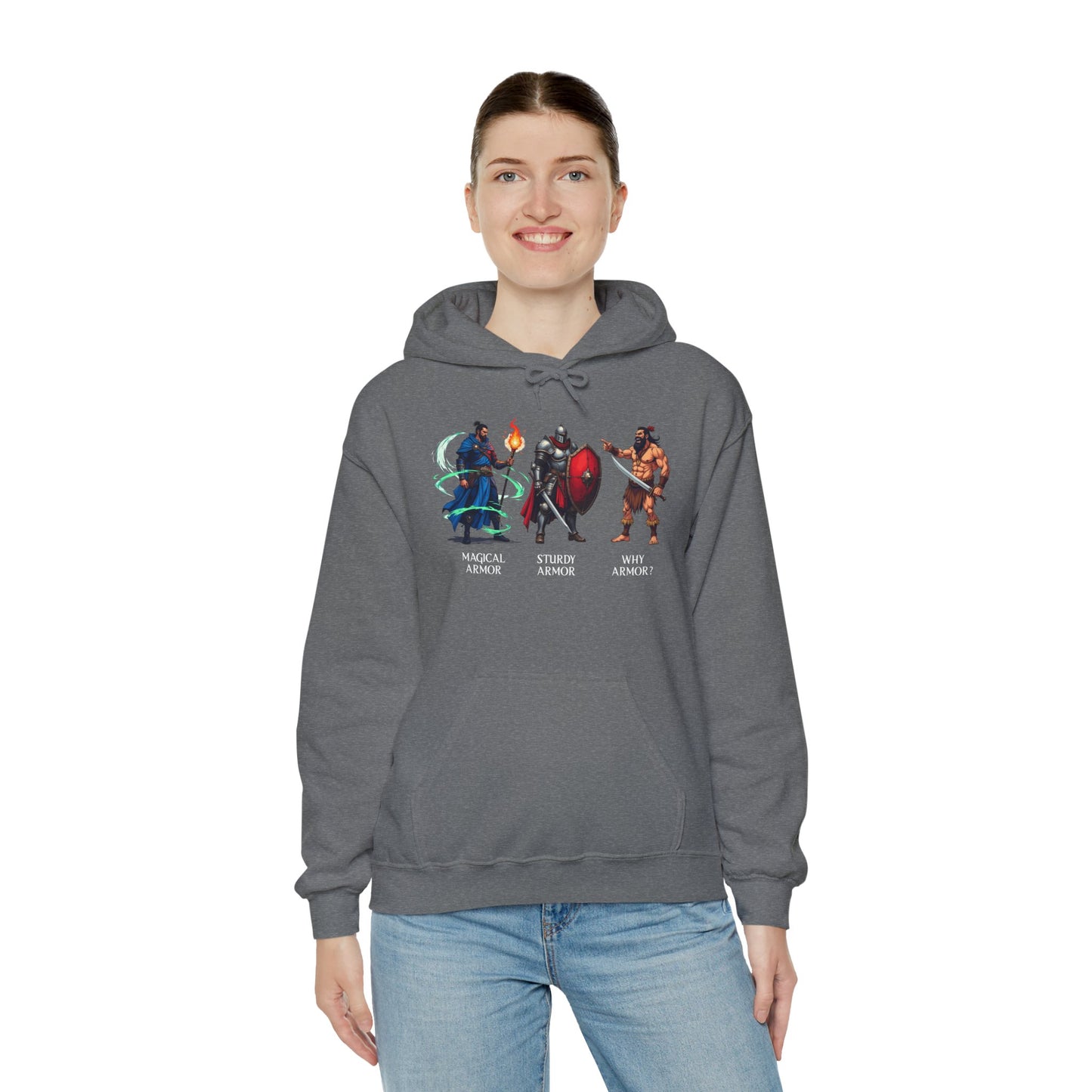 Class Armor Comparison - Heavy Blend™ Hooded Sweatshirt for Men and Women