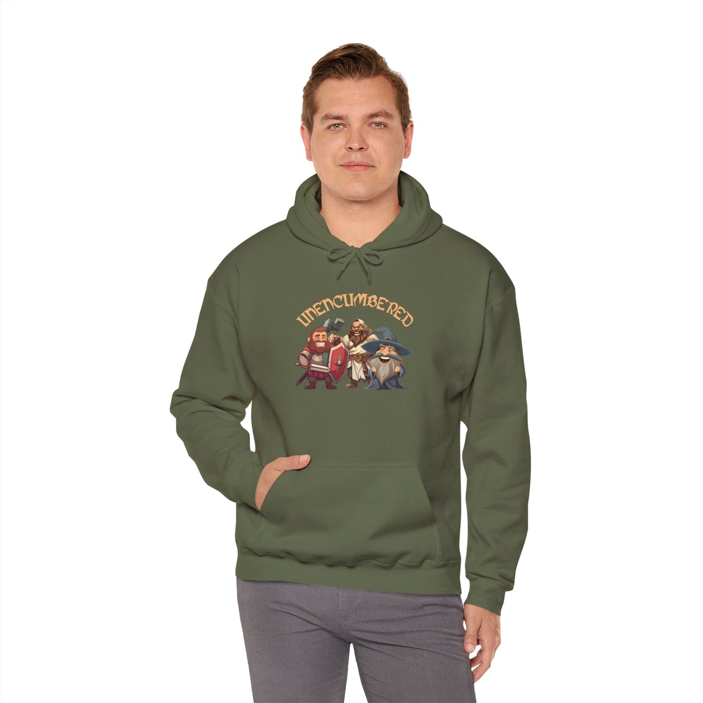 Unencumbered - Heavy Blend™ Hoodie for Men and Women