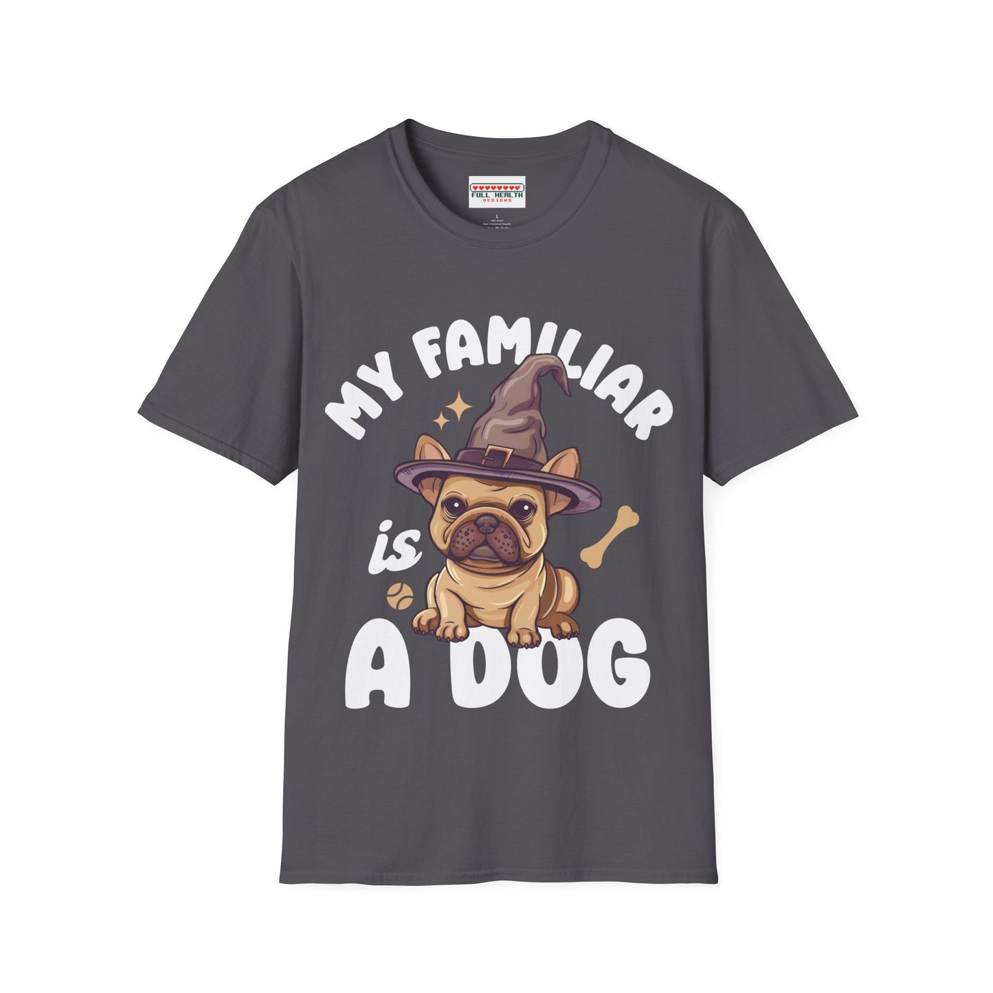 My Familiar is a Dog - Unisex Softstyle T-Shirt