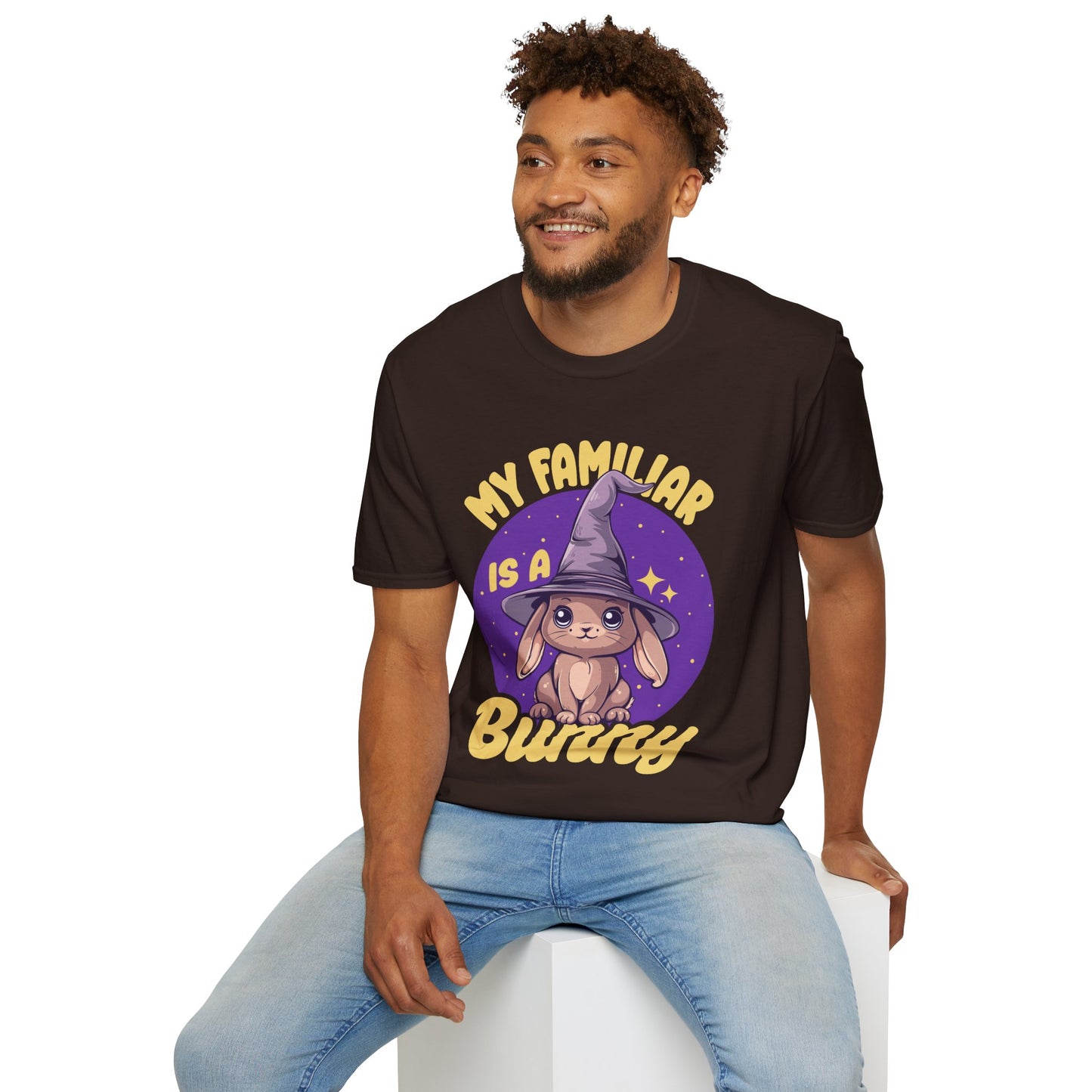 My Familiar is a Bunny - Softstyle T-Shirt for Men and Women