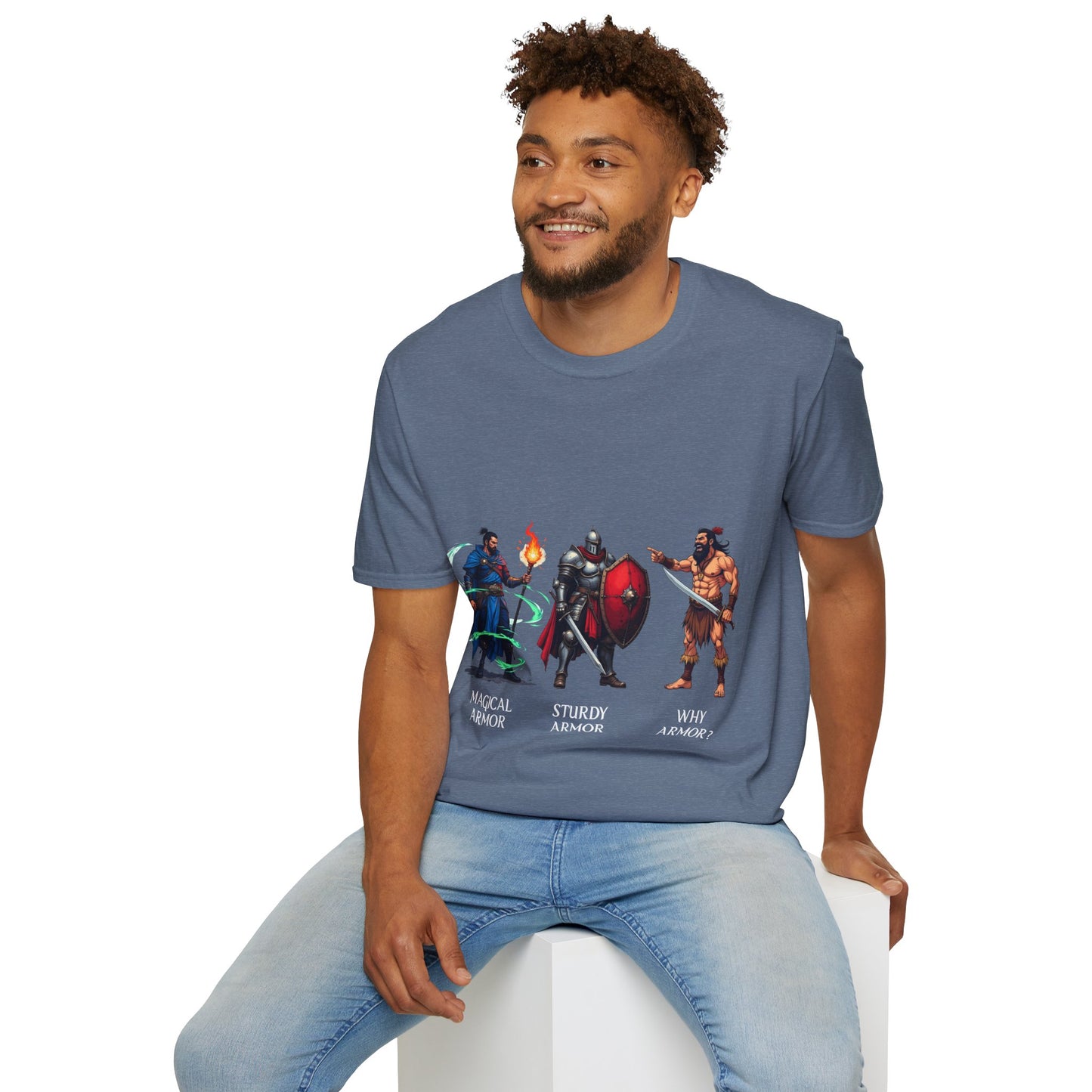 Class Armor Comparison - Softstyle T-Shirt for Men and Women