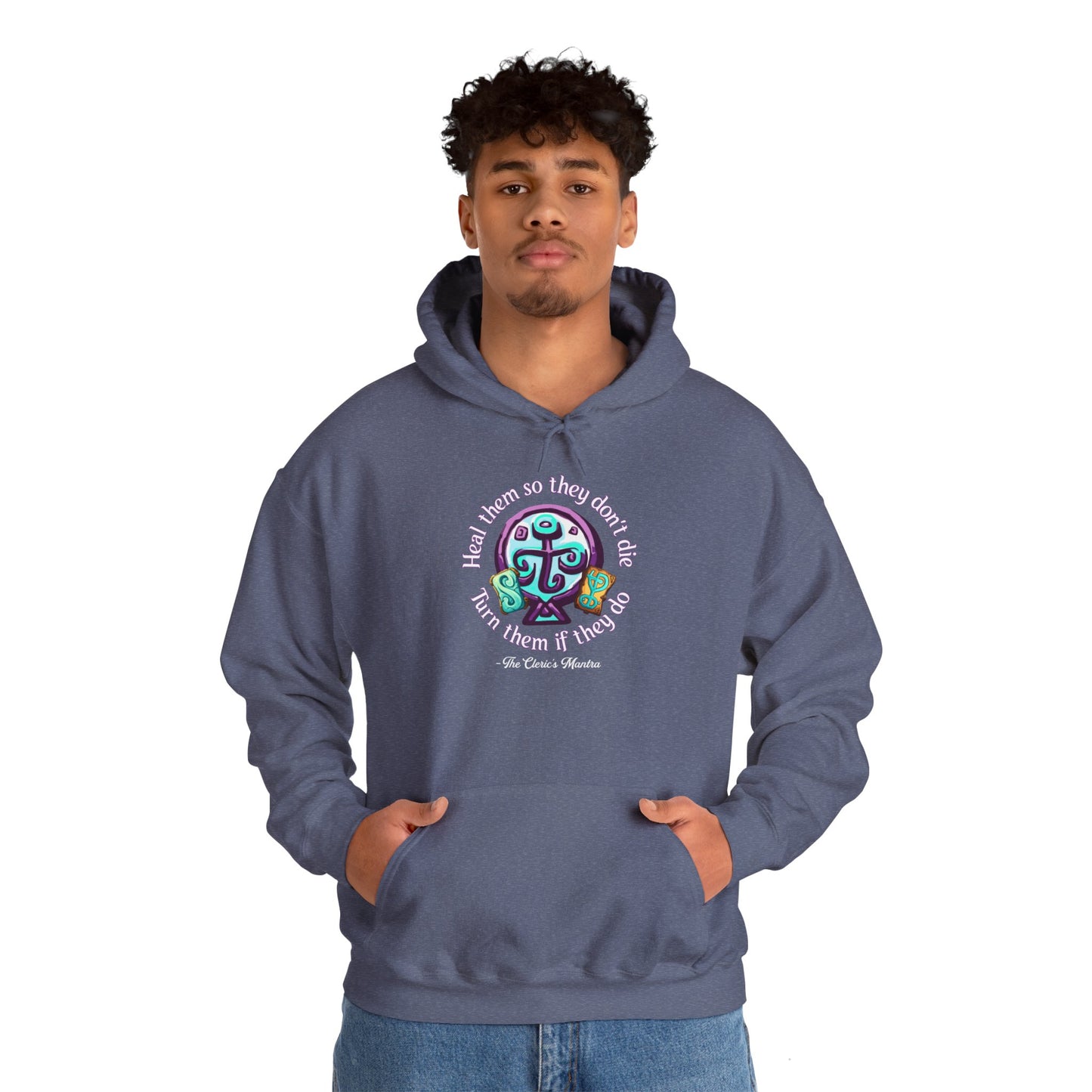 Cleric's Mantra - Heavy Blend™ Hoodie for Men and Women