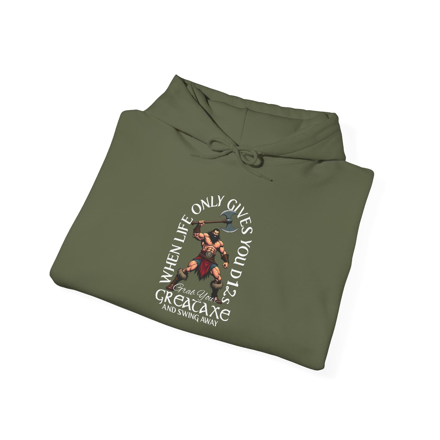 D12 Swing Away - Heavy Blend™ Hooded Sweatshirt for Men and Women