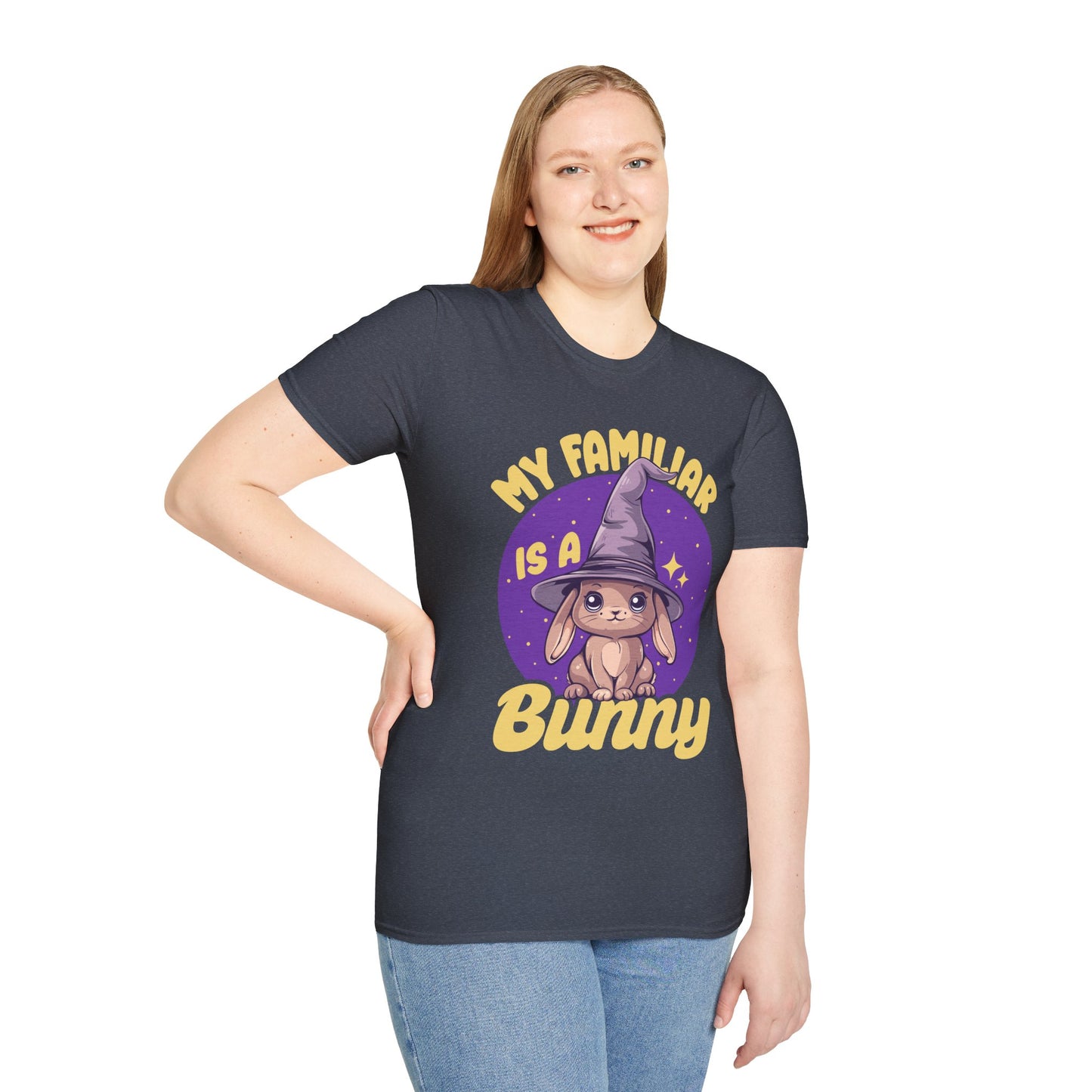 My Familiar is a Bunny - Softstyle T-Shirt for Men and Women