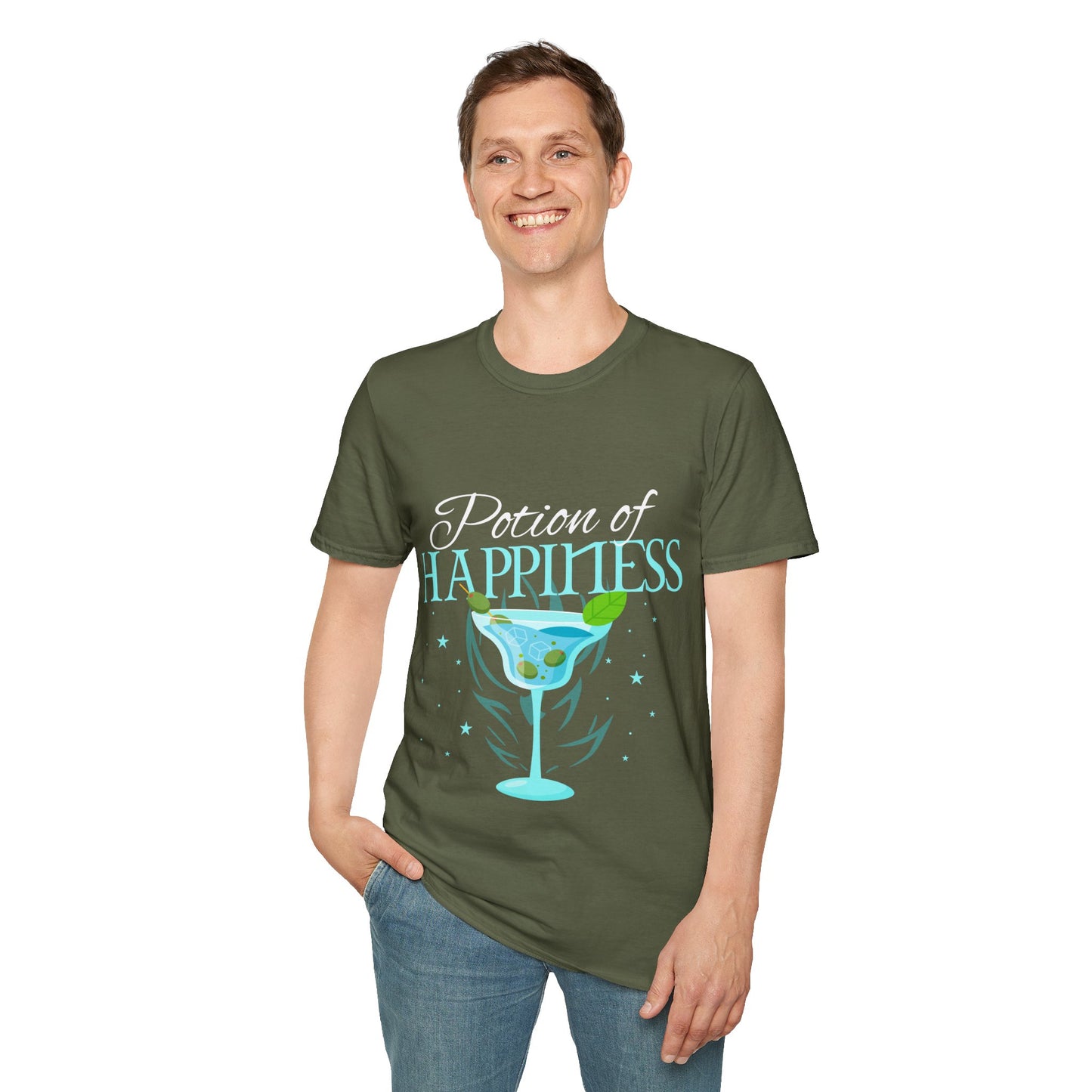 Potion of Happiness - Softstyle T-Shirt for Men or Women
