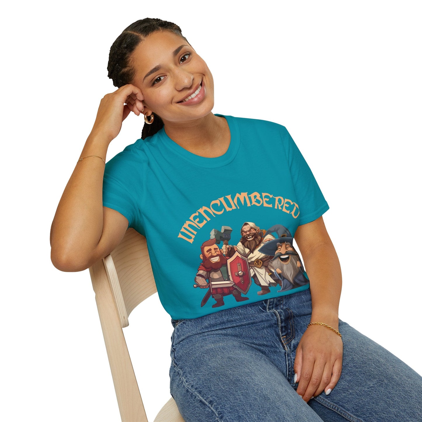 Unencumbered - Softstyle T-Shirt for Men and Women Printify