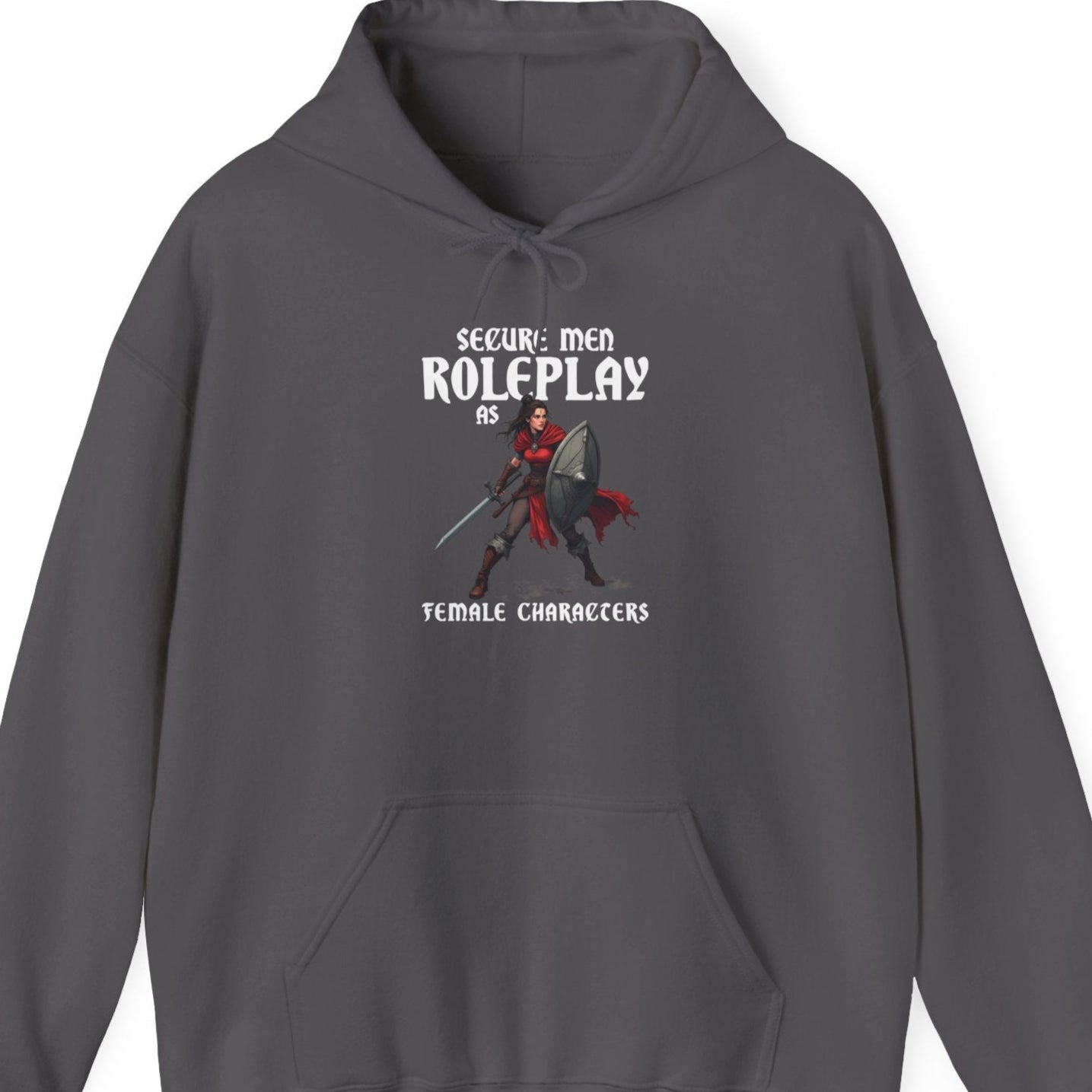 Secure Men Roleplay as Women - Heavy Blend™ Hooded Sweatshirt for Men and Women
