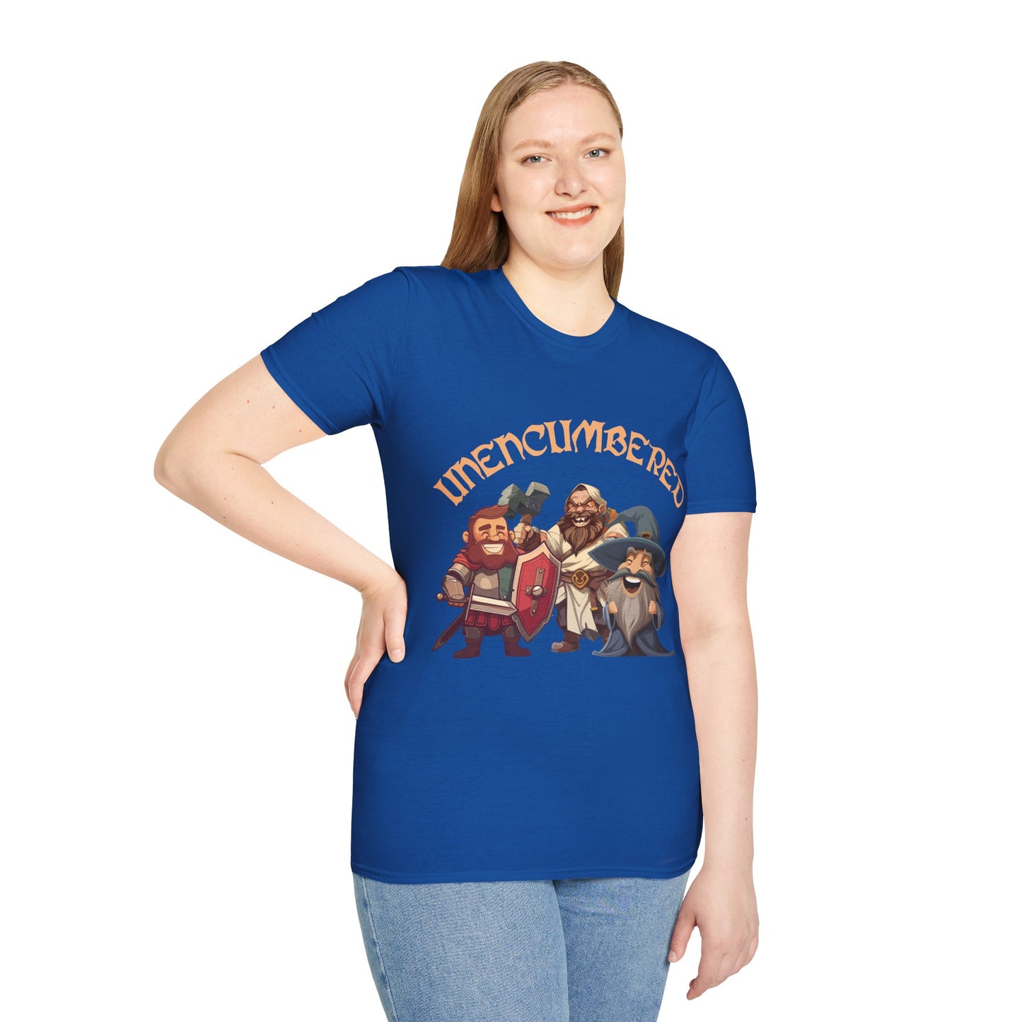 Unencumbered - Softstyle T-Shirt for Men and Women