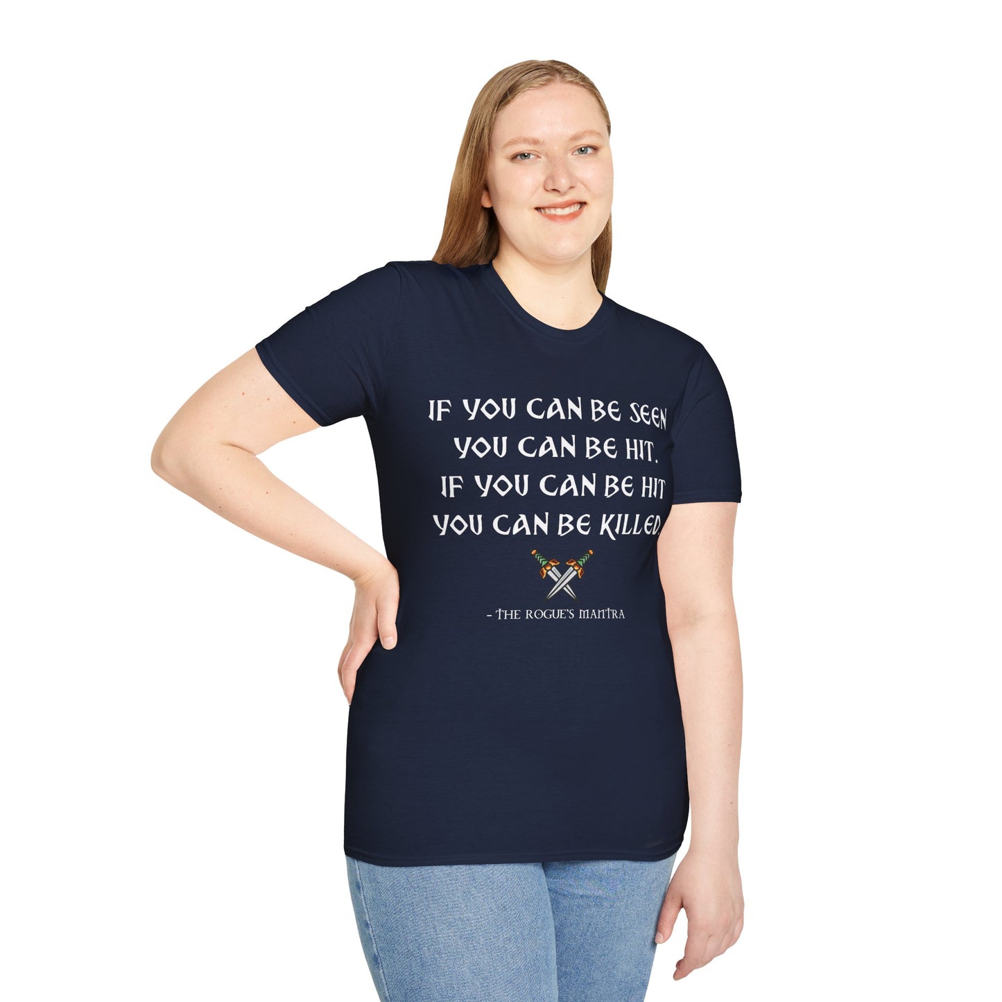 Rogue's Mantra - Softstyle T-Shirt for Men and Women