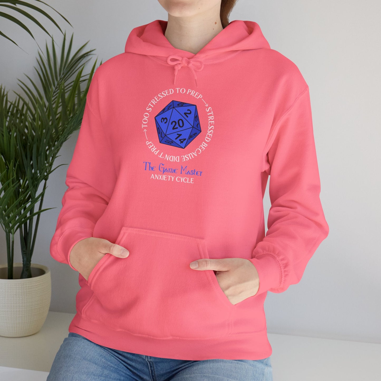 The GM Anxiety Cycle - Heavy Blend™ Hooded Sweatshirt for Men and Women Printify
