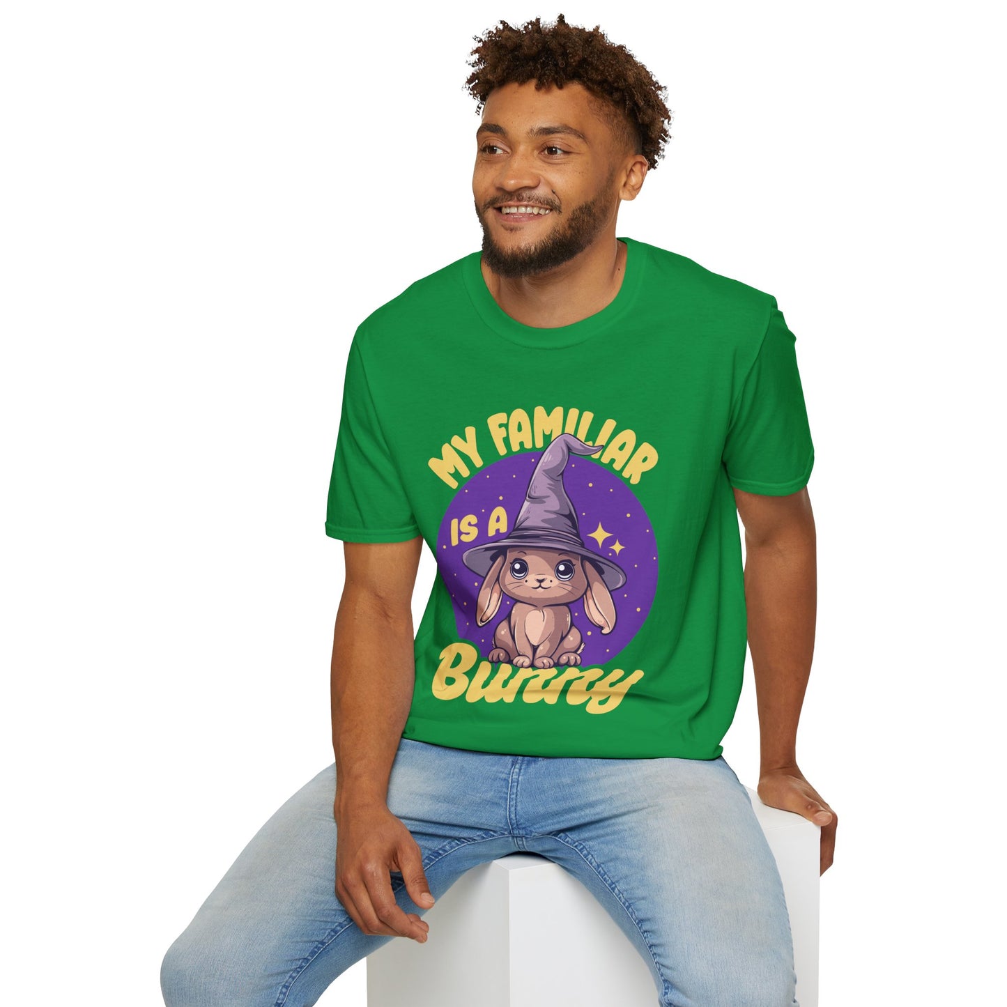My Familiar is a Bunny - Softstyle T-Shirt for Men and Women