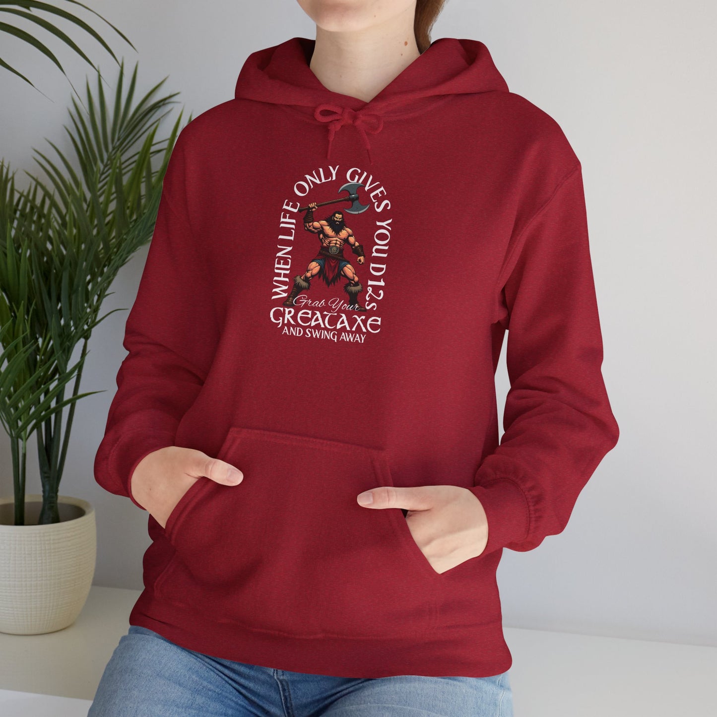 D12 Swing Away - Heavy Blend™ Hooded Sweatshirt for Men and Women