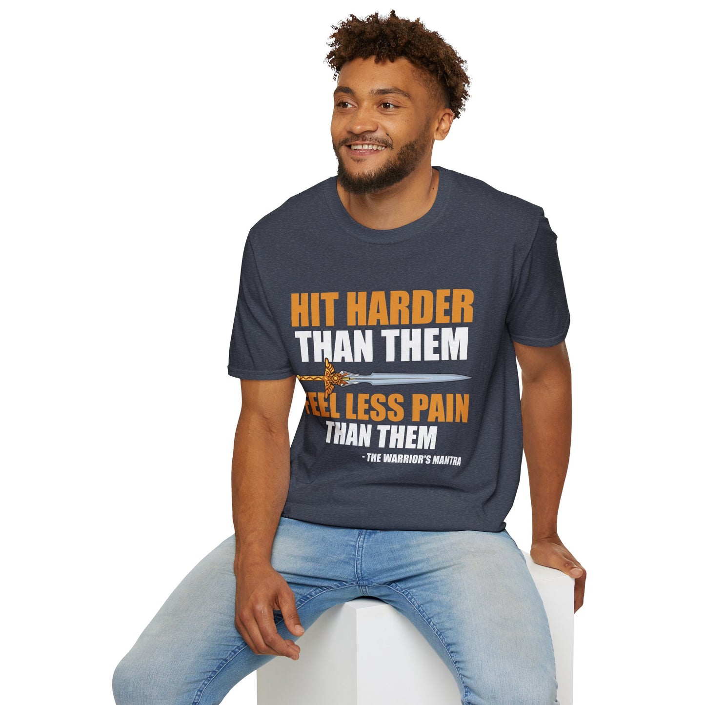Warrior Mantra - Softstyle T-Shirt for Men and Women