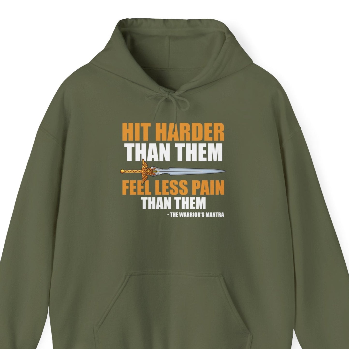 Warrior's Mantra - Heavy Blend™ Hoodie for Men and Women