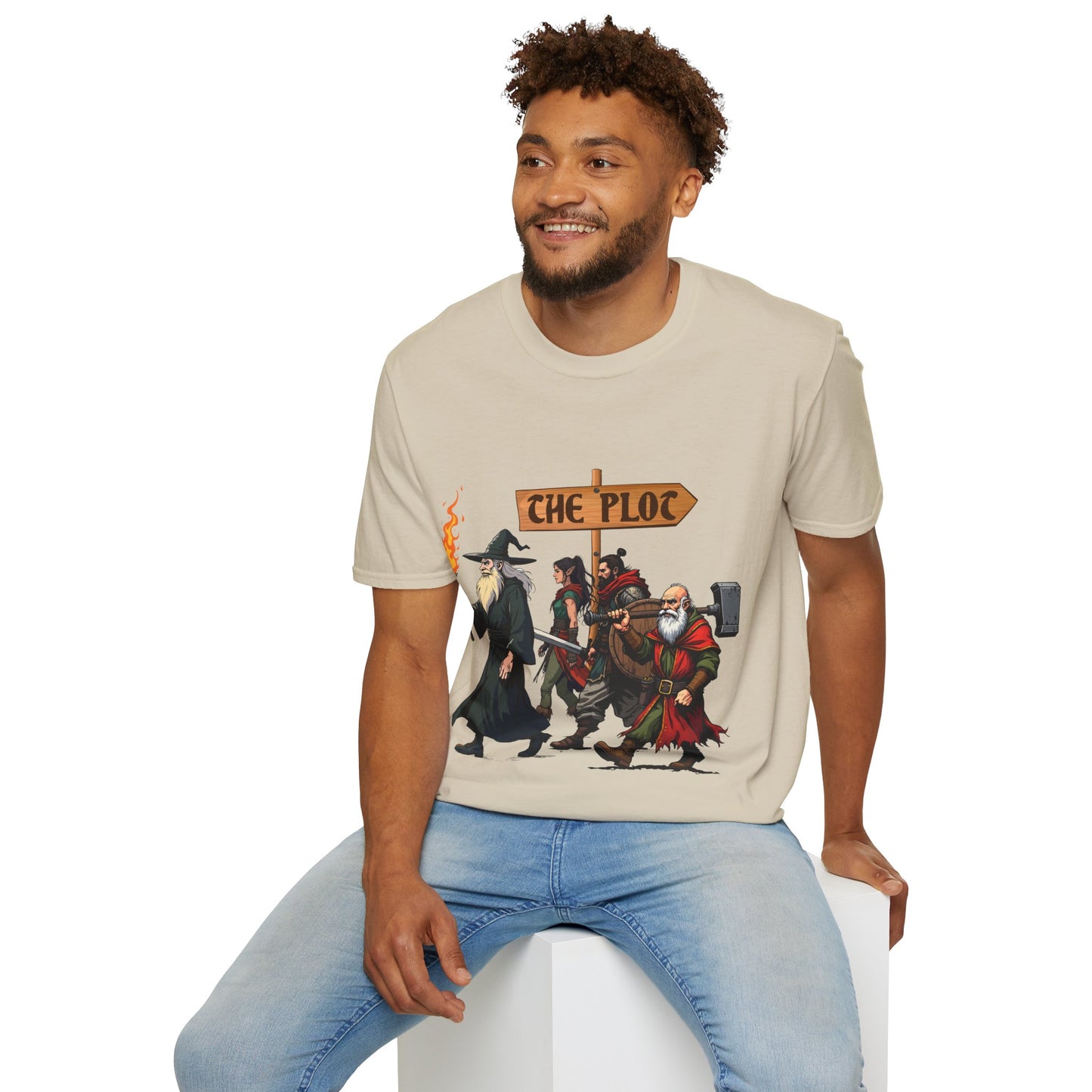 Missing the Plot - Softstyle T-Shirt for Men and Women