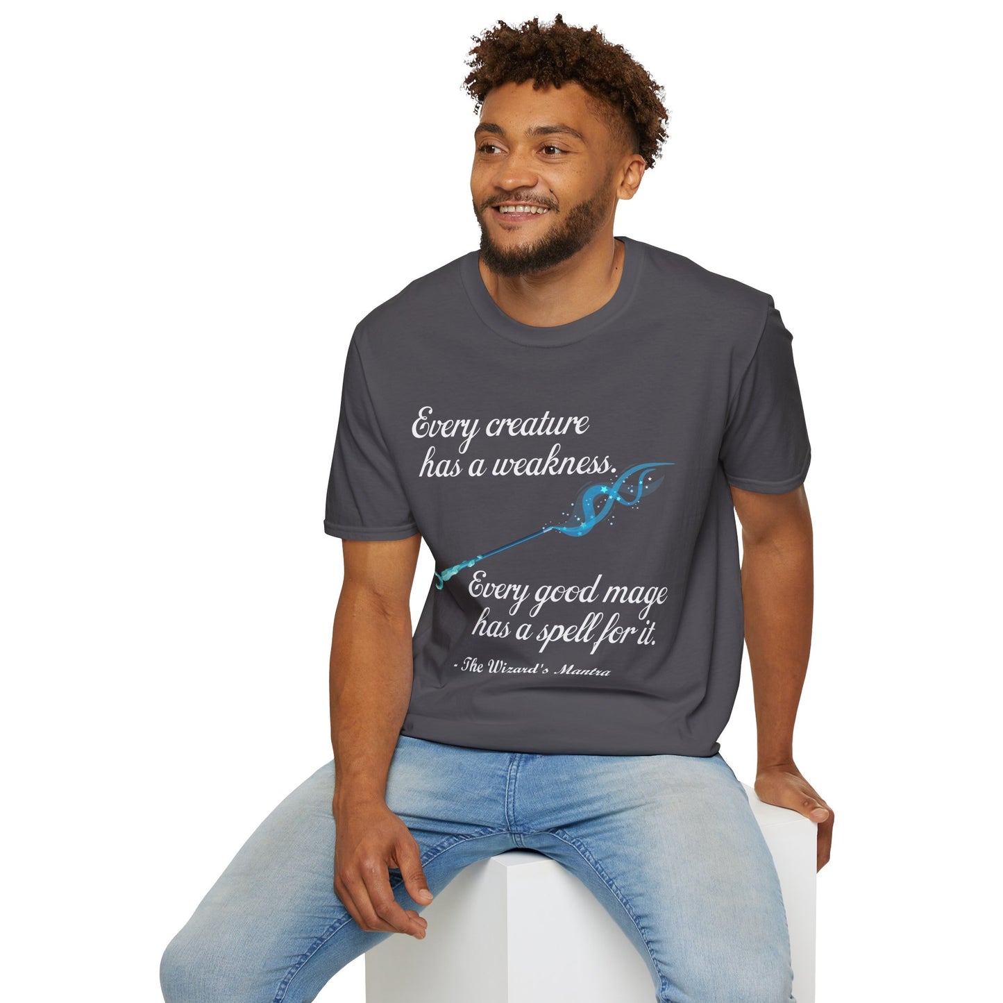 Wizard's Mantra - Softstyle T-Shirt for Men and Women