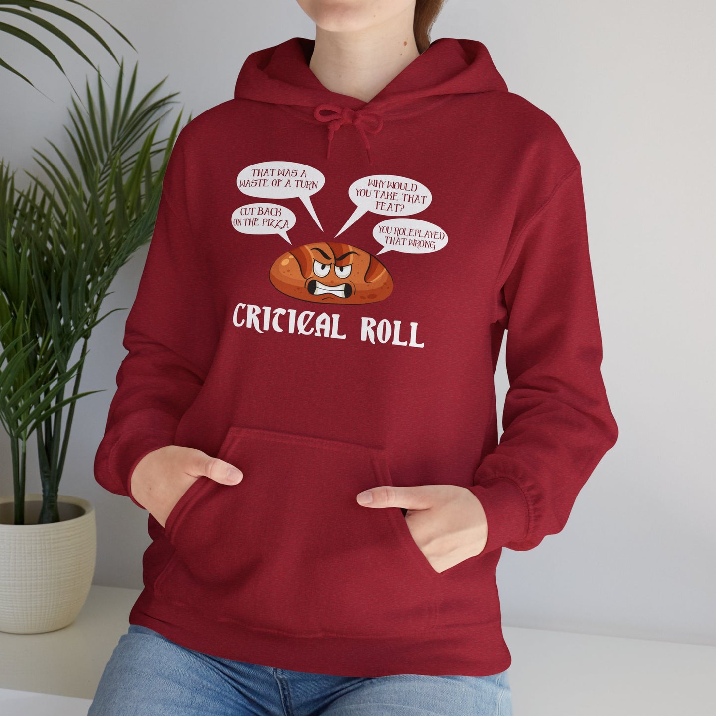 Critical Roll - Heavy Blend™ Hooded Sweatshirt for Men and Women