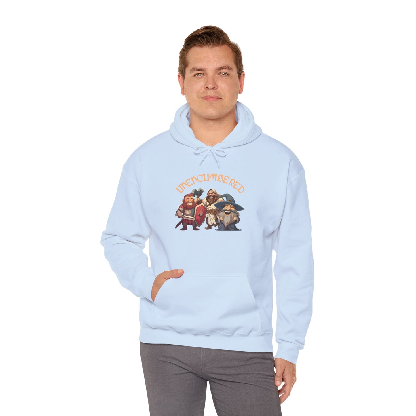 Unencumbered - Heavy Blend™ Hoodie for Men and Women
