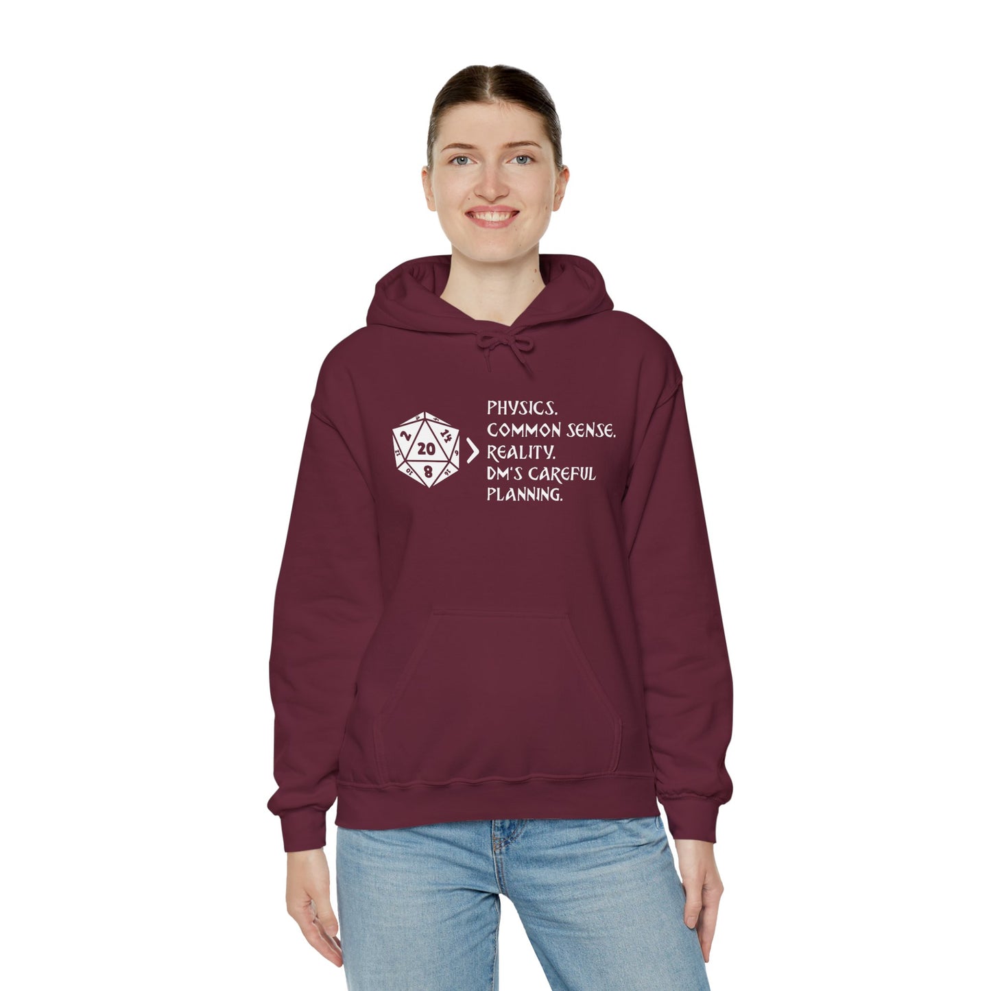 Natural 20 is Greater Than - Heavy Blend™ Hoodie for Men and Women