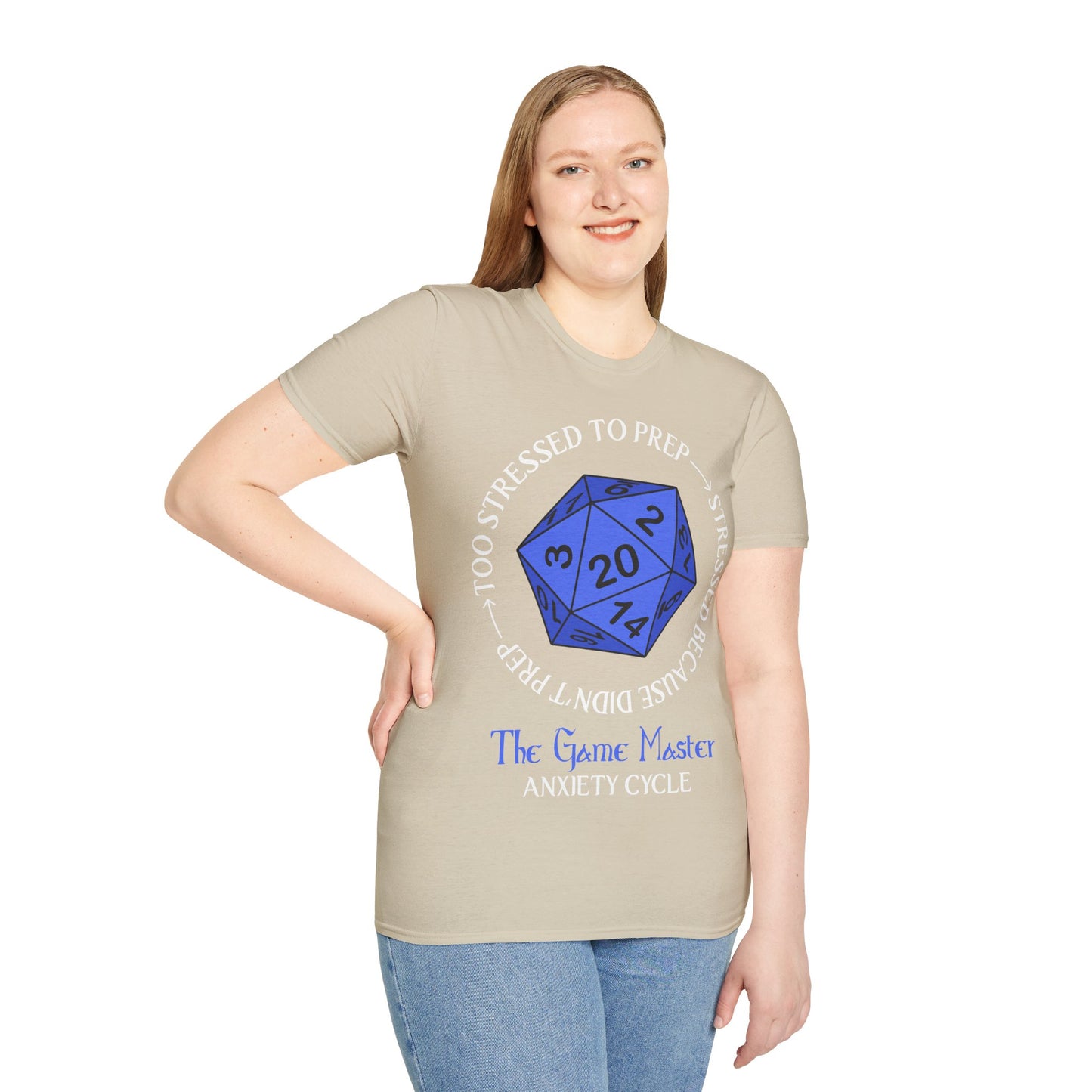 The GM Anxiety Cycle - Softstyle T-Shirt for Men and Women