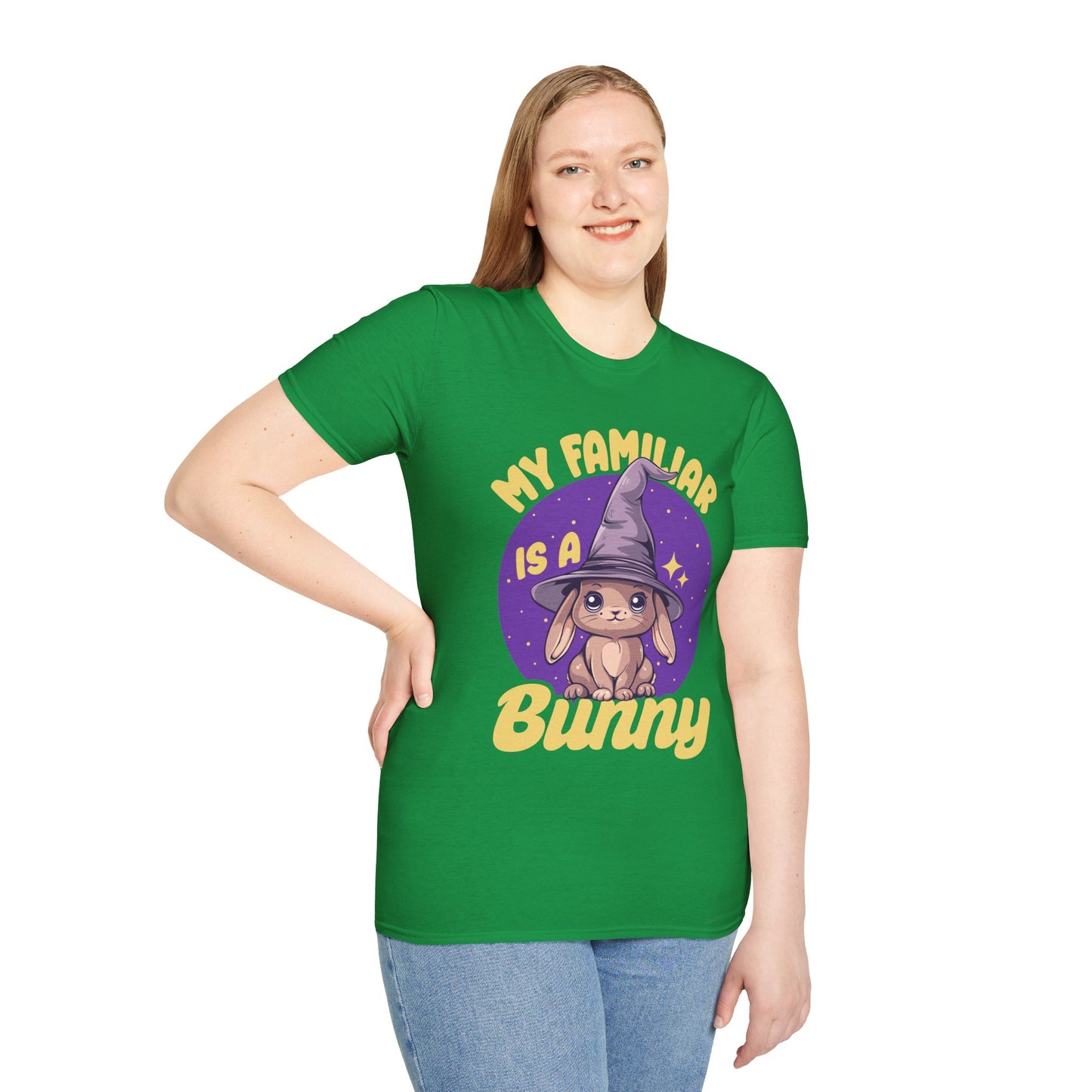 My Familiar is a Bunny - Softstyle T-Shirt for Men and Women