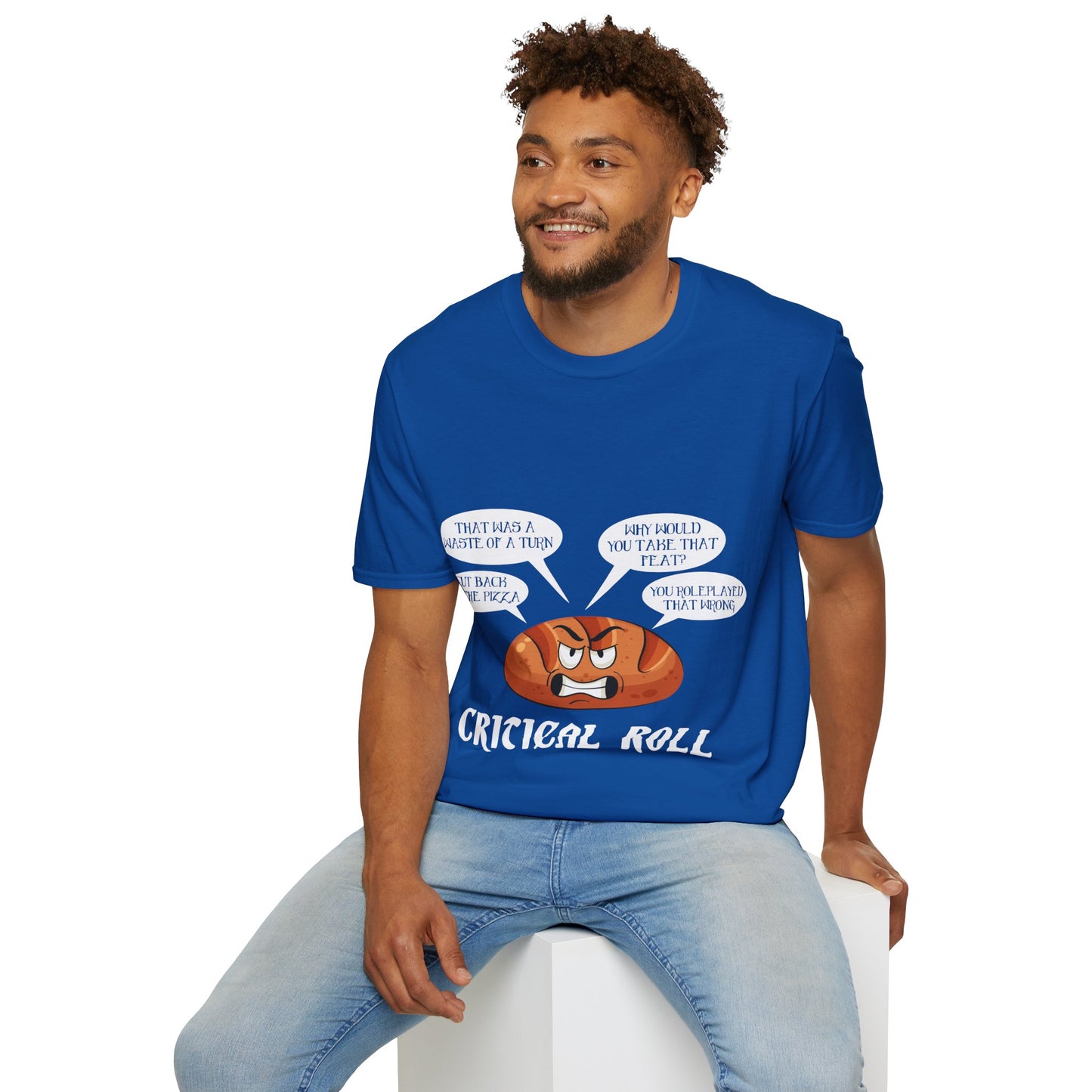 Critical Roll - Softstyle T-Shirt for Men and Women