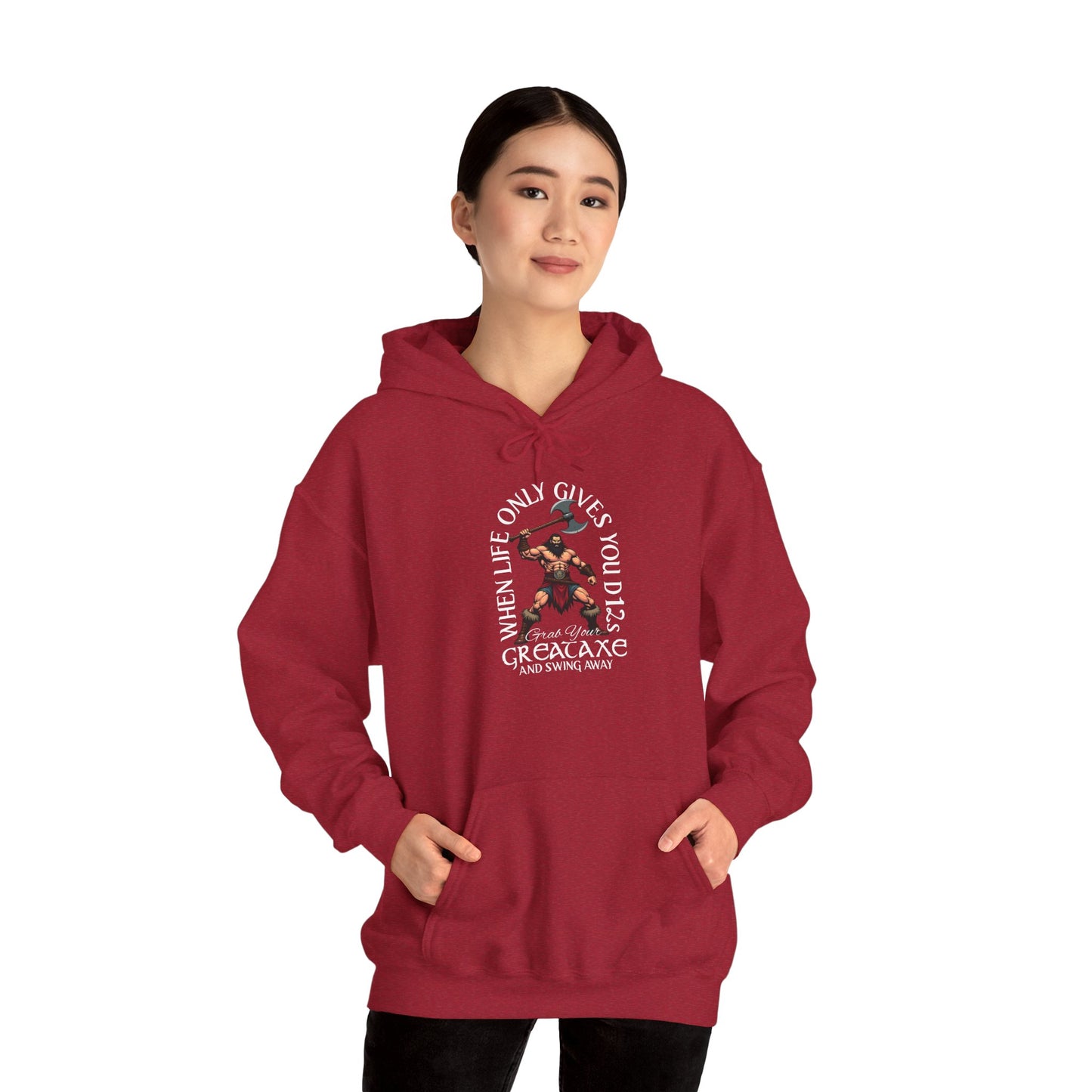 D12 Swing Away - Heavy Blend™ Hooded Sweatshirt for Men and Women