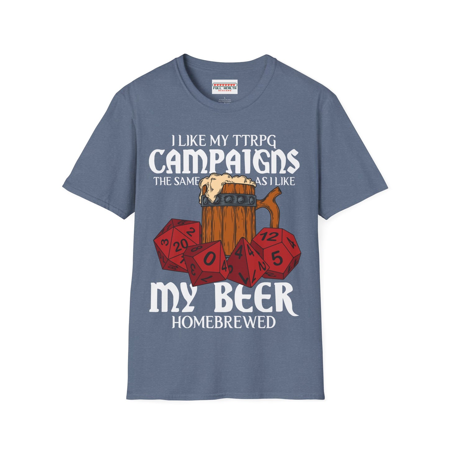 Homebrewed - Softstyle T-Shirt for Men and Women
