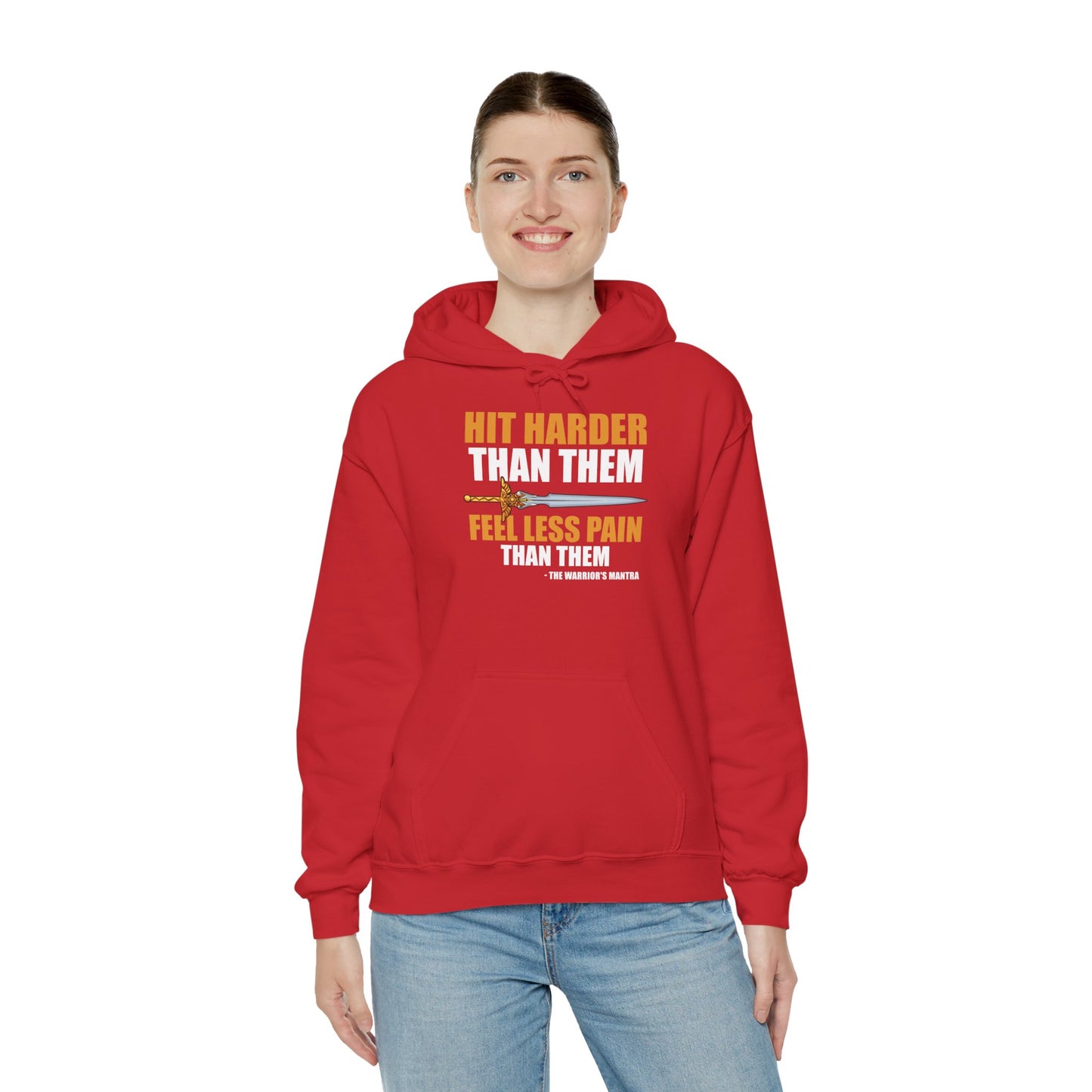 Warrior's Mantra - Heavy Blend™ Hoodie for Men and Women