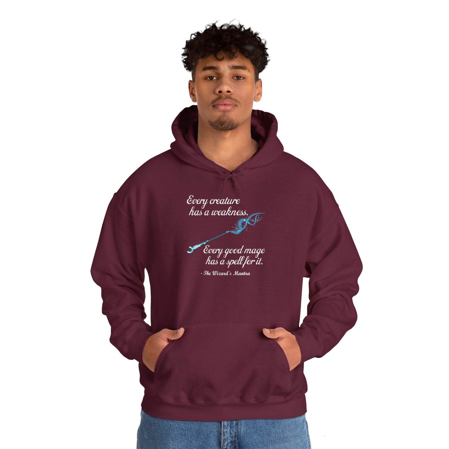 Wizard's Mantra - Heavy Blend™ Hoodie for Men and Women