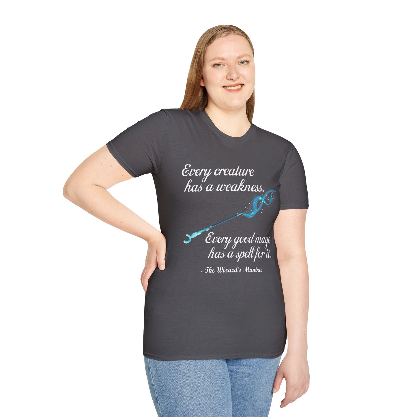 Wizard's Mantra - Softstyle T-Shirt for Men and Women