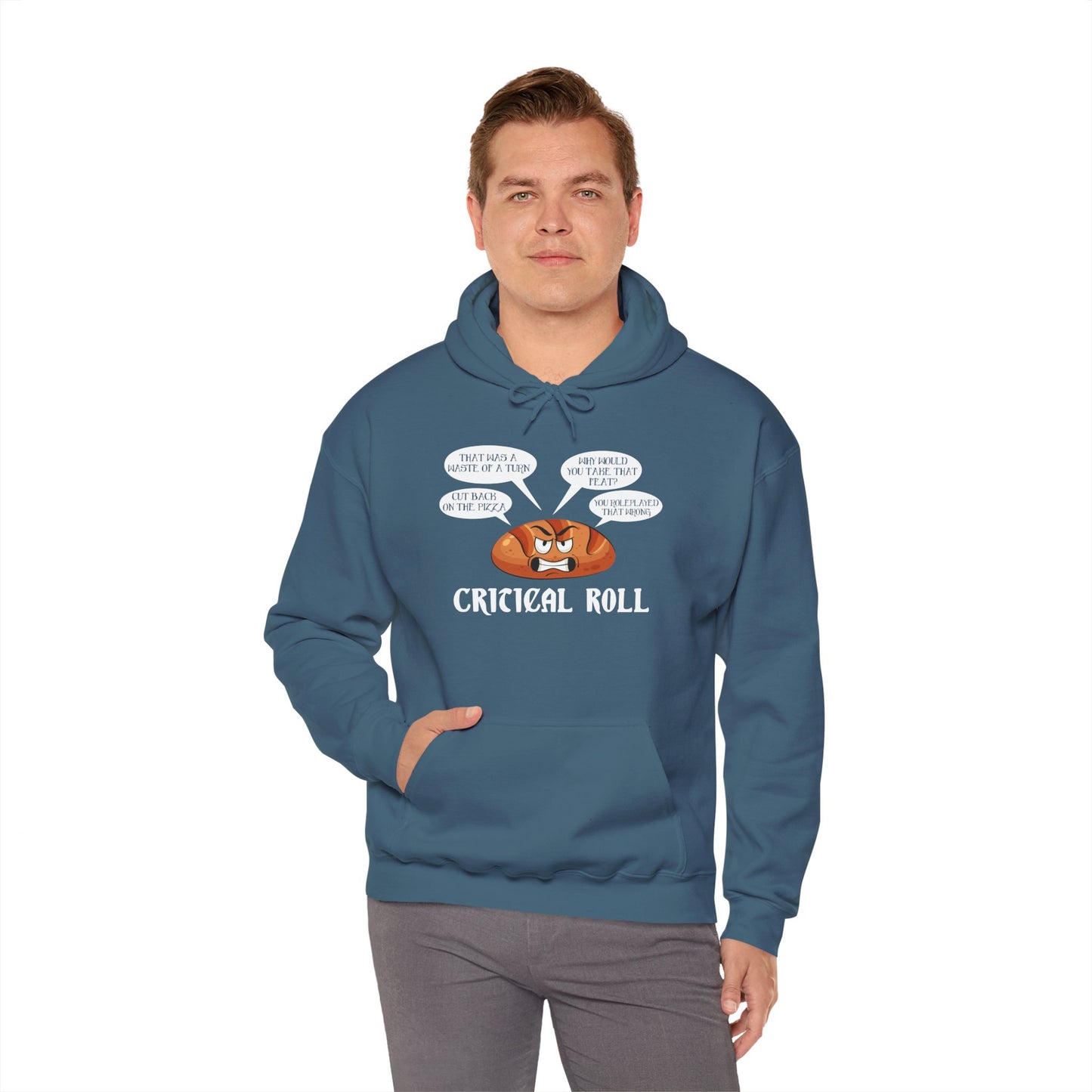 Critical Roll - Heavy Blend™ Hooded Sweatshirt for Men and Women