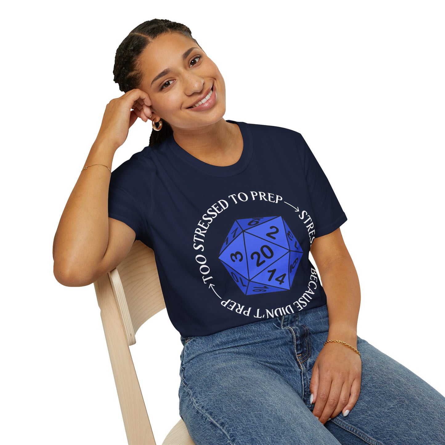 The GM Anxiety Cycle - Softstyle T-Shirt for Men and Women