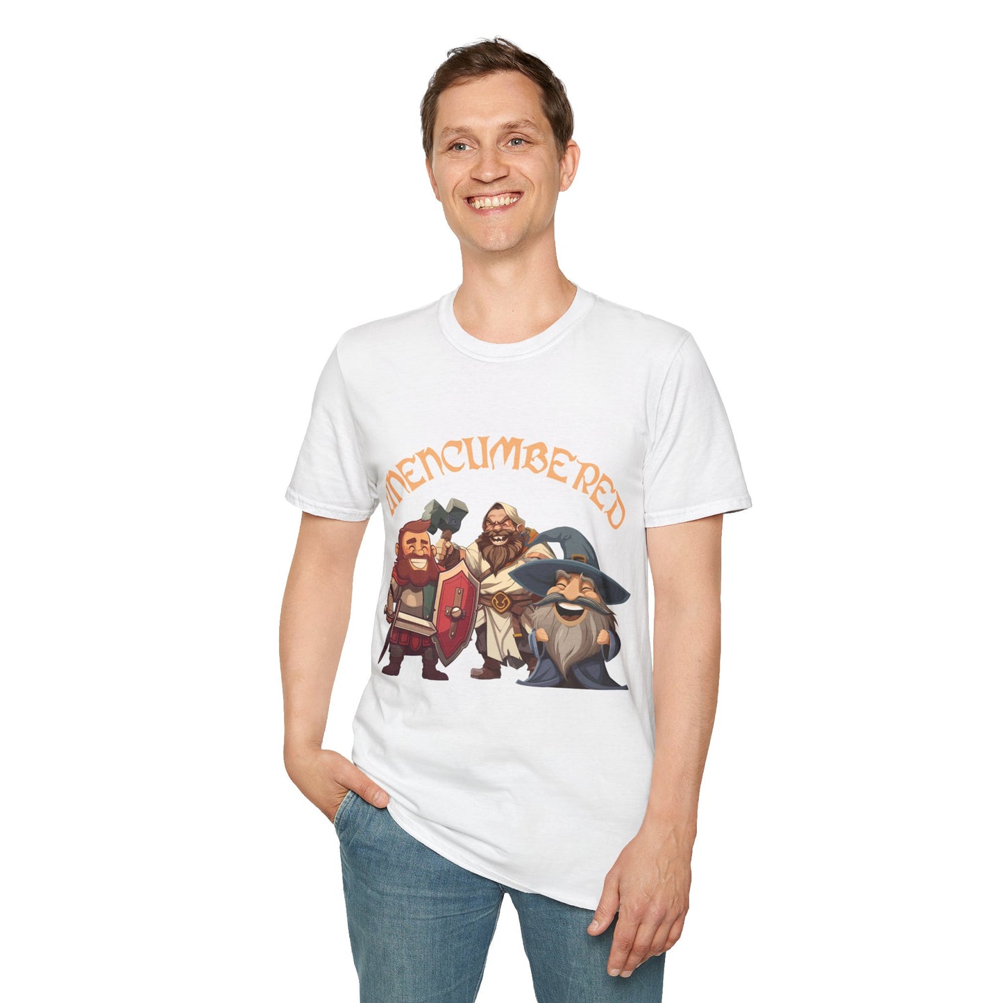 Unencumbered - Softstyle T-Shirt for Men and Women