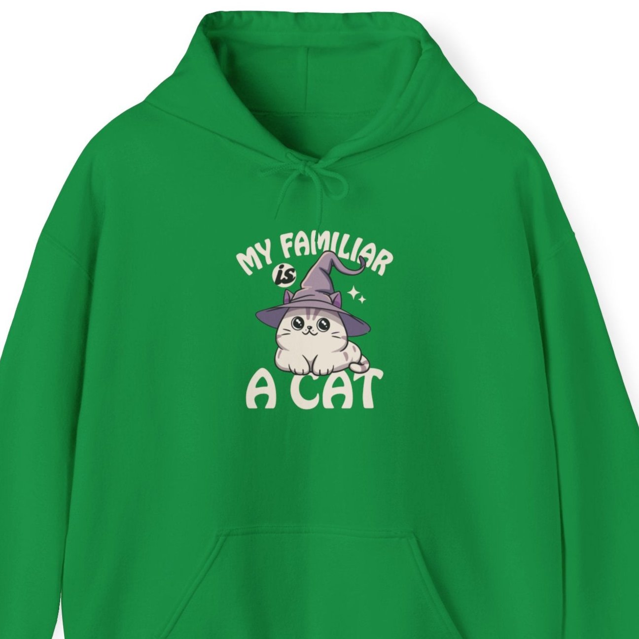 My Familiar is a Cat - Heavy Blend™ Hoodie for Men and Women