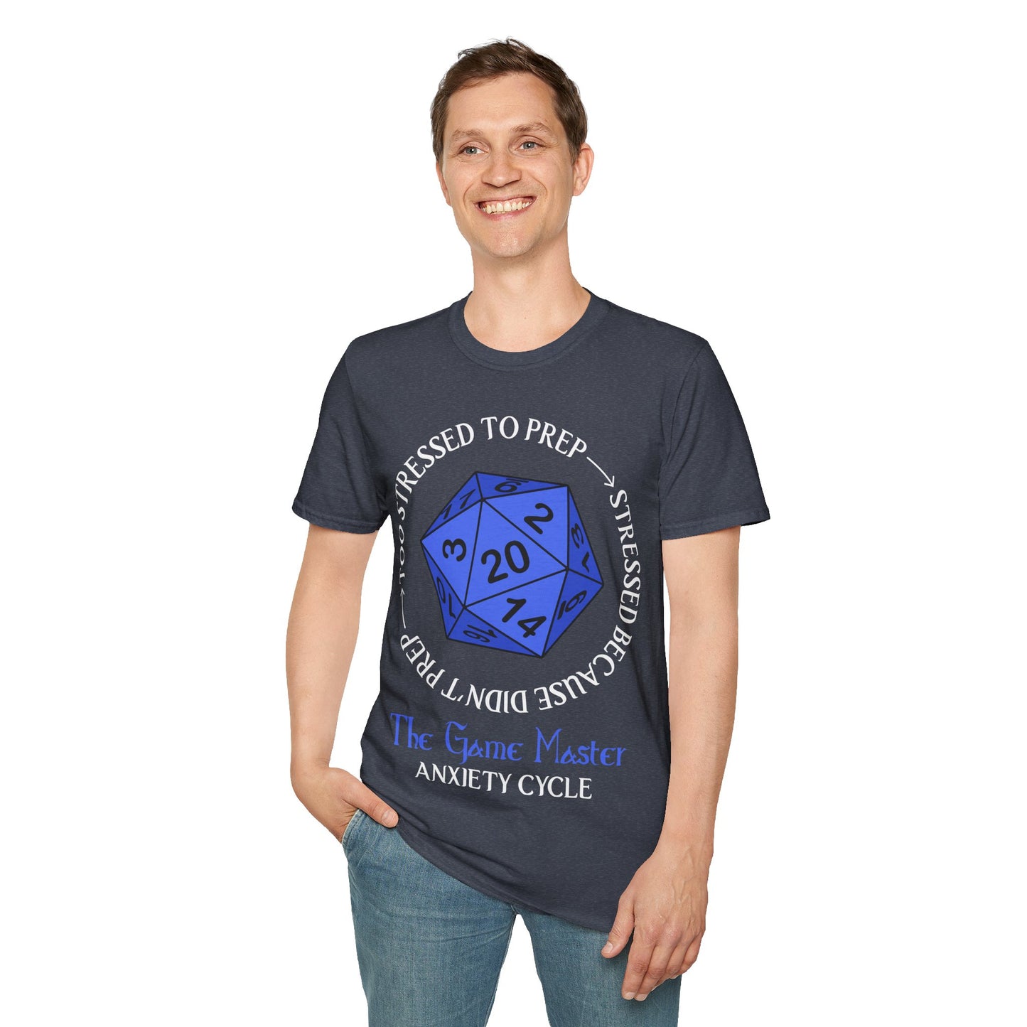 The GM Anxiety Cycle - Softstyle T-Shirt for Men and Women
