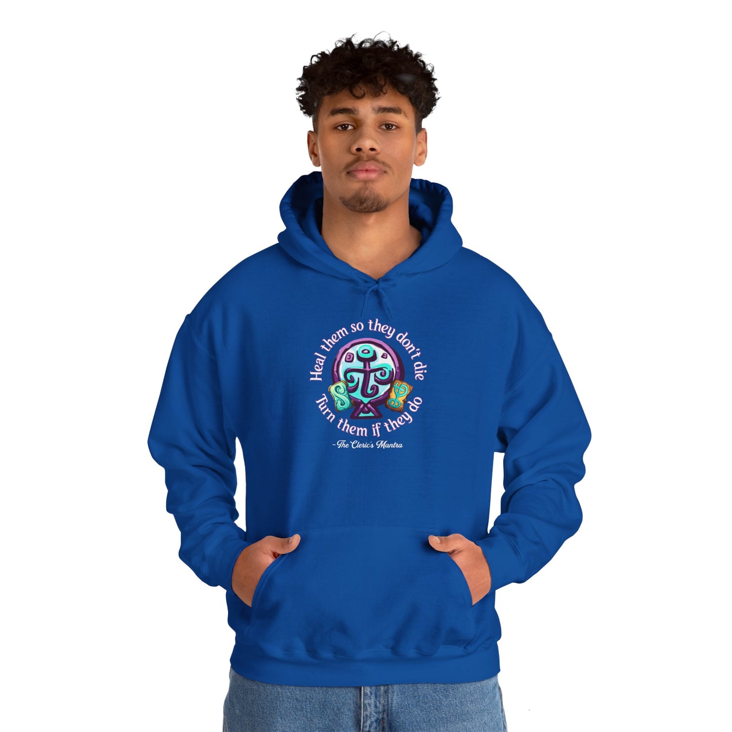 Cleric's Mantra - Heavy Blend™ Hoodie for Men and Women