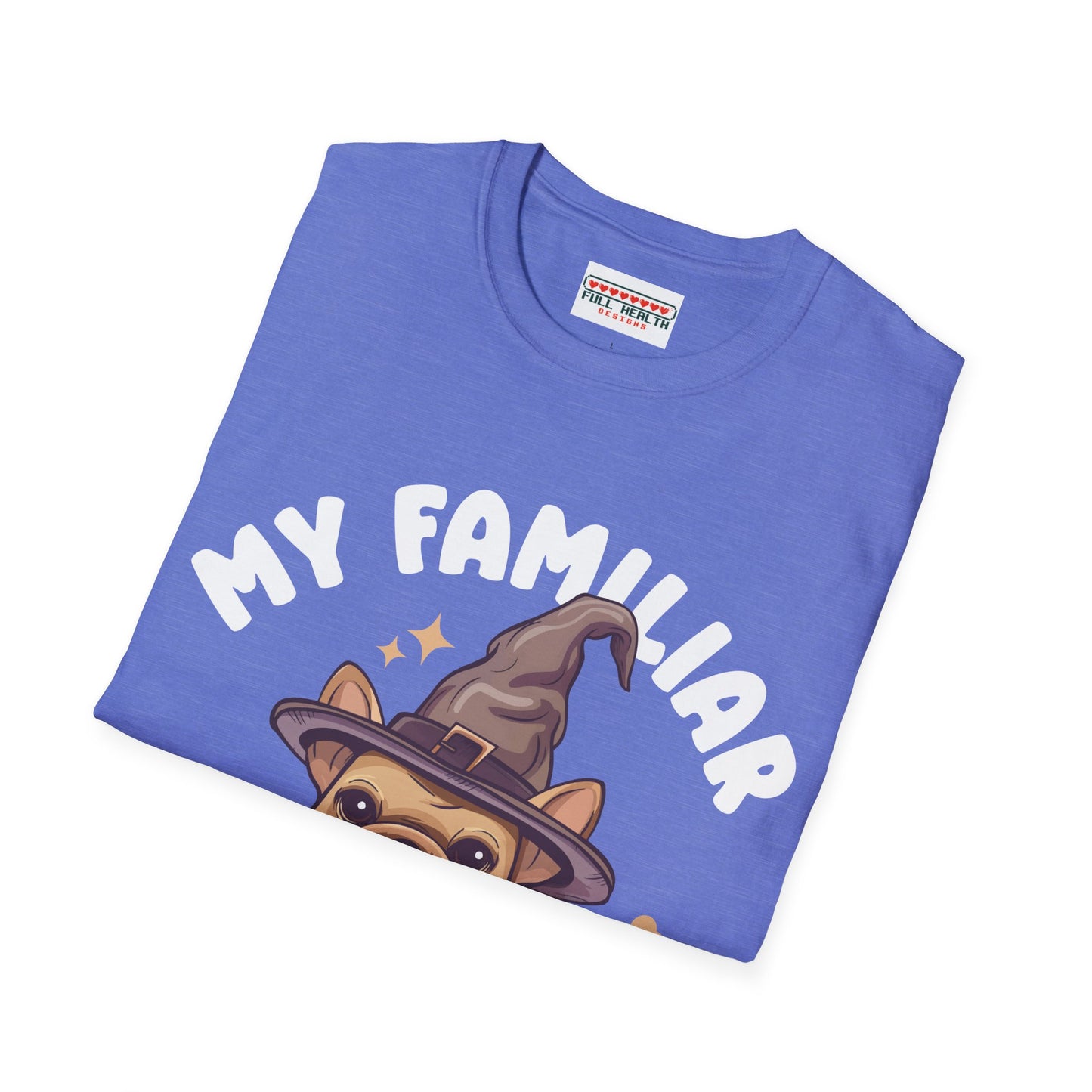 My Familiar is a Dog - Unisex Softstyle T-Shirt
