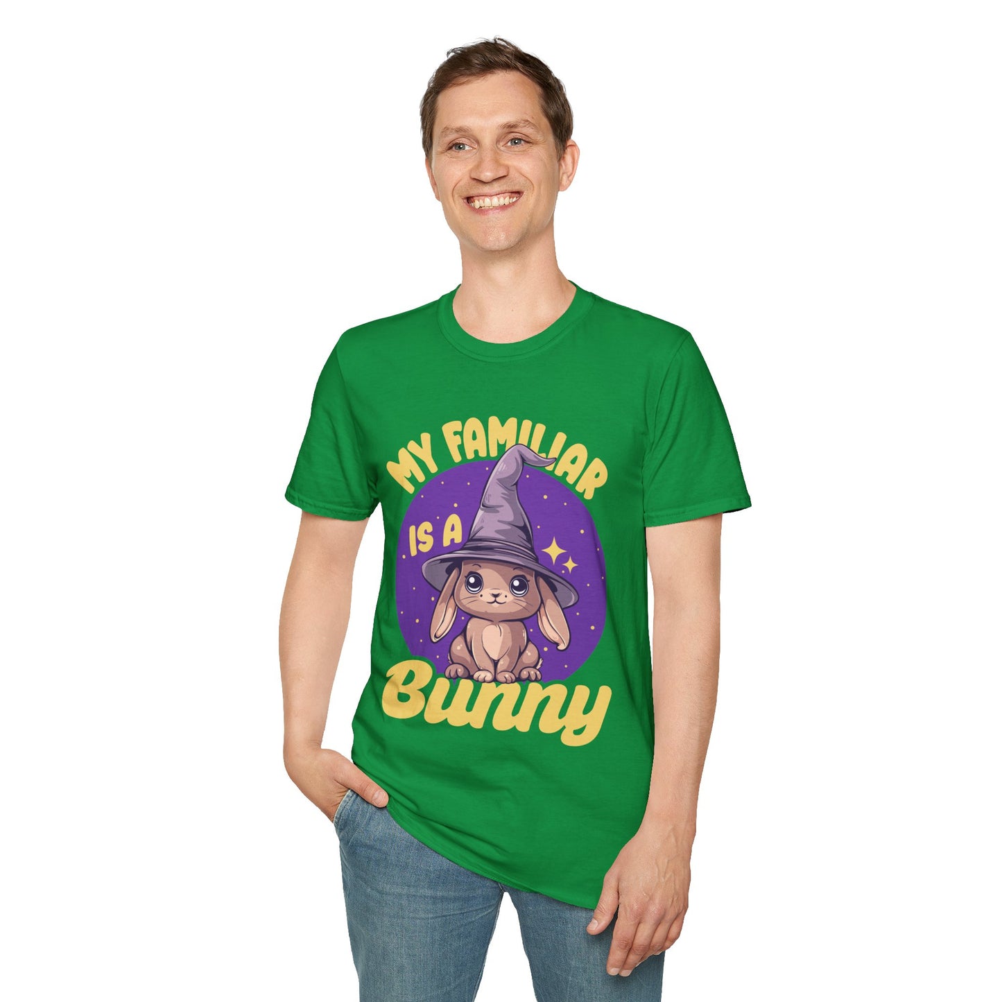 My Familiar is a Bunny - Softstyle T-Shirt for Men and Women