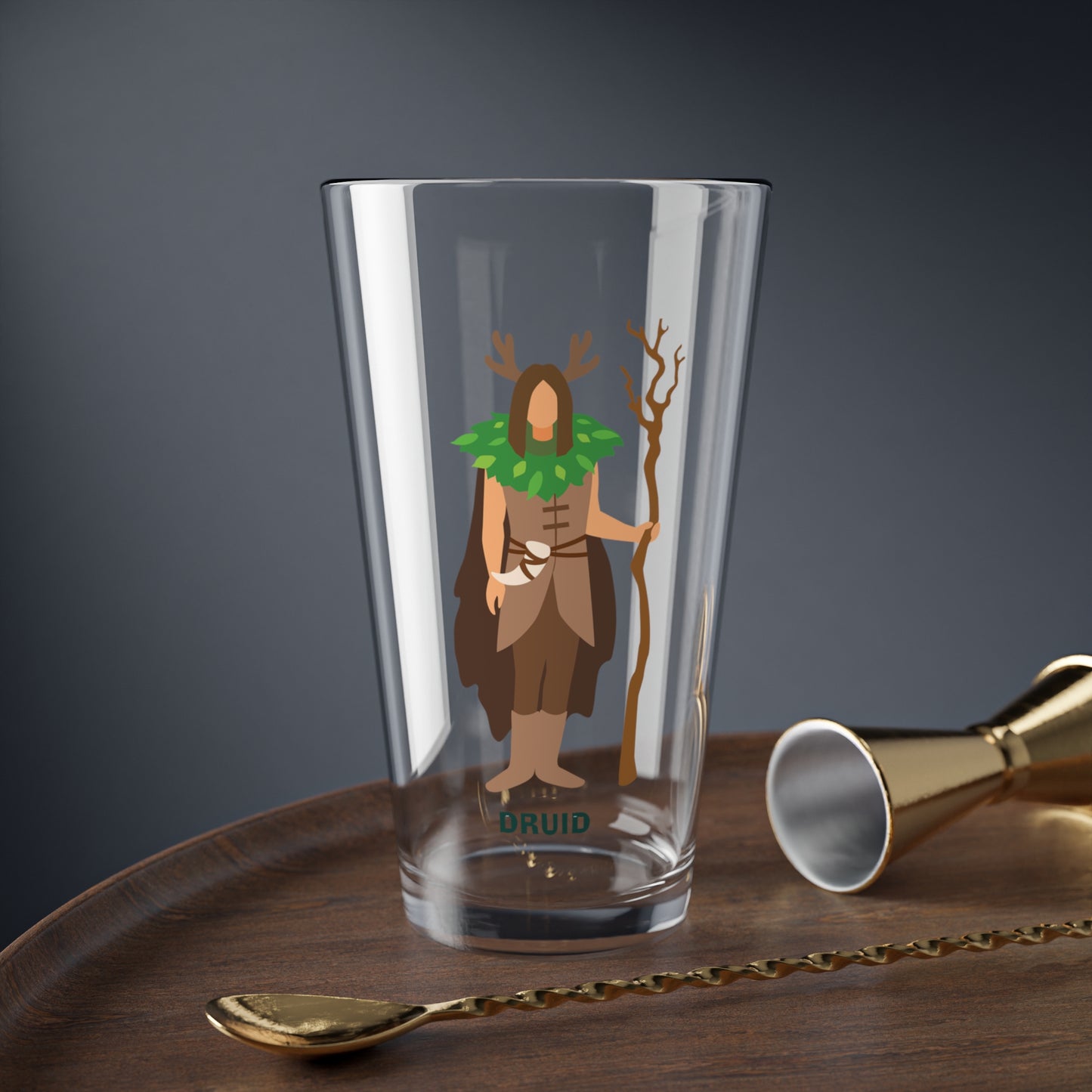 "Nature’s Pour" DRUID Pint Glass