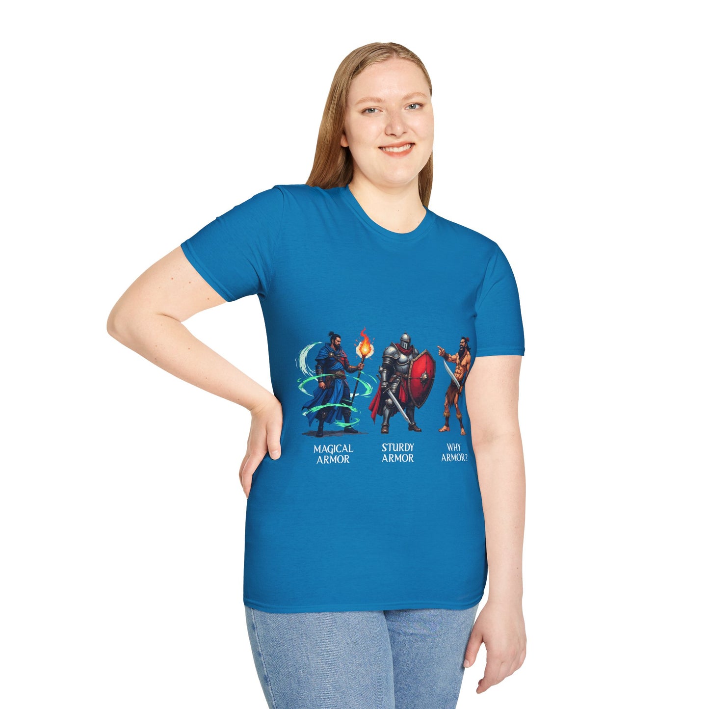 Class Armor Comparison - Softstyle T-Shirt for Men and Women
