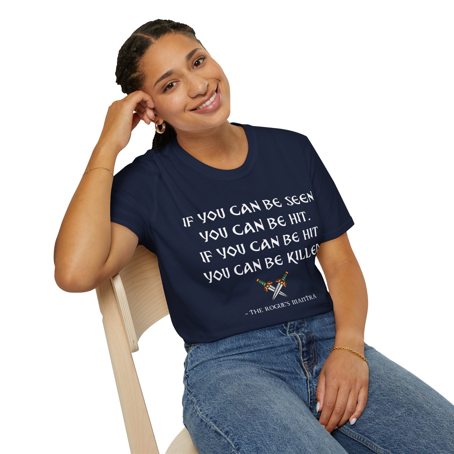 Rogue's Mantra - Softstyle T-Shirt for Men and Women