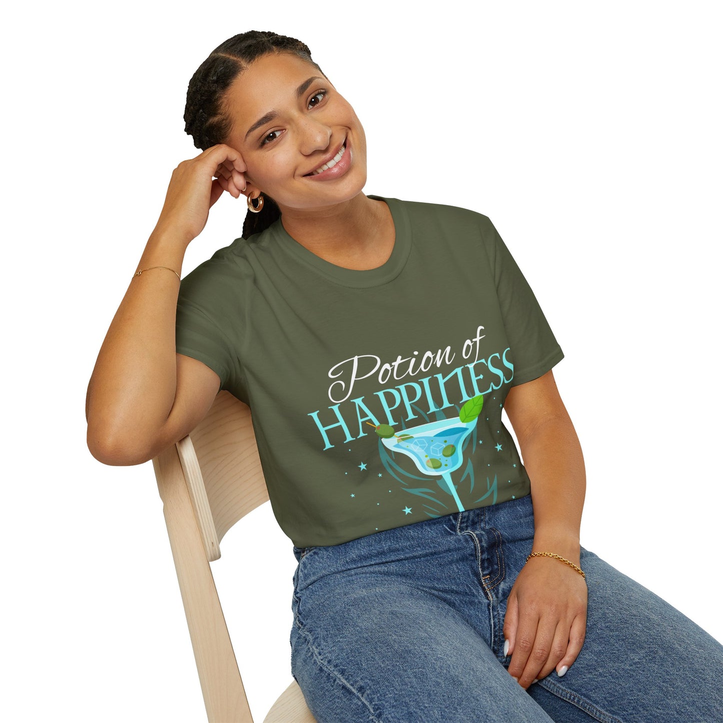 Potion of Happiness - Softstyle T-Shirt for Men or Women