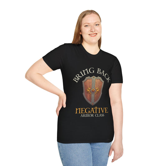 Bring Back Negative Armor Class - Softstyle T-Shirt for Men and Women Printify