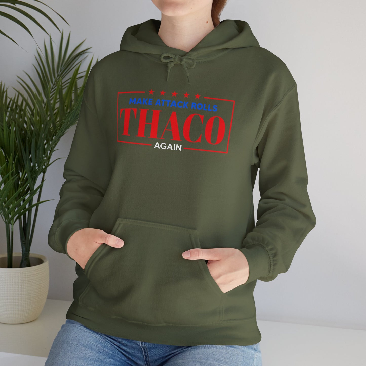 Make Attack Rolls THAC0 Again - Heavy Blend™ Hoodie for Men & Women
