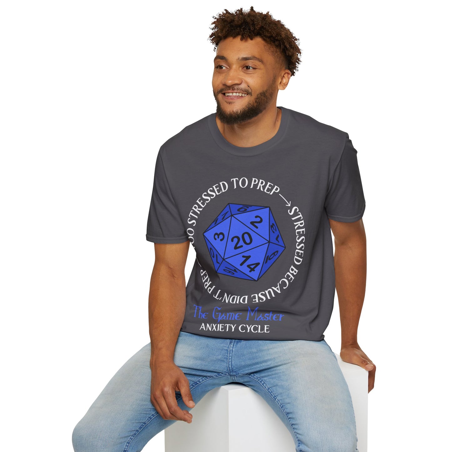 The GM Anxiety Cycle - Softstyle T-Shirt for Men and Women